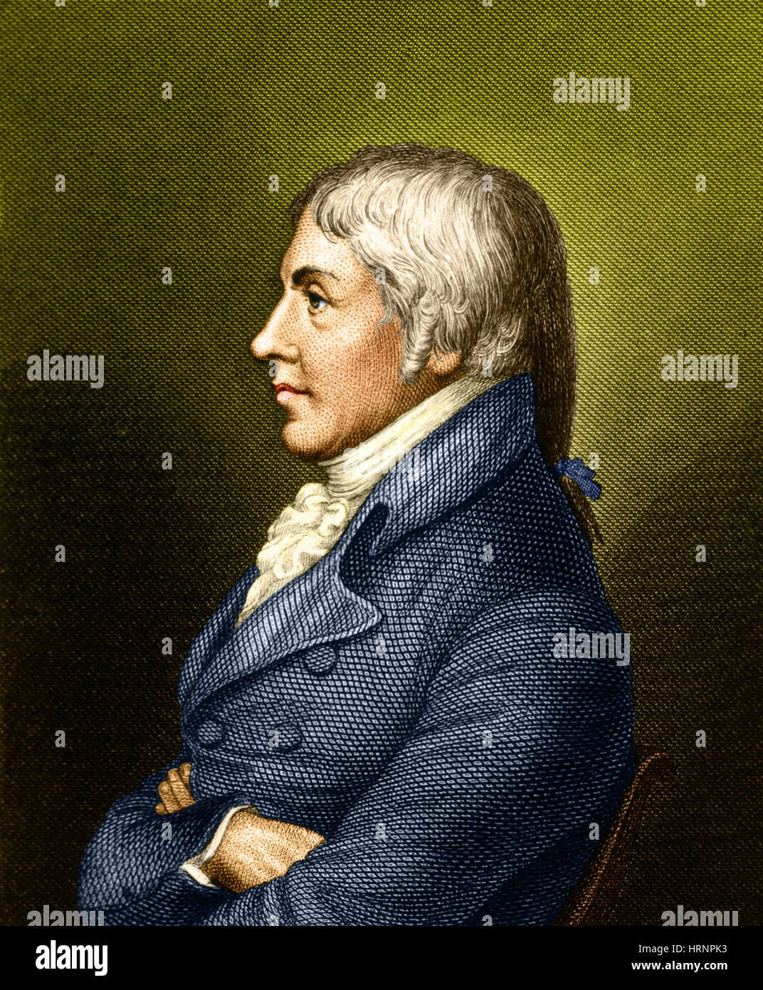 Edward Jenner, English Microbiologist, Father of Immunology Stock Photo