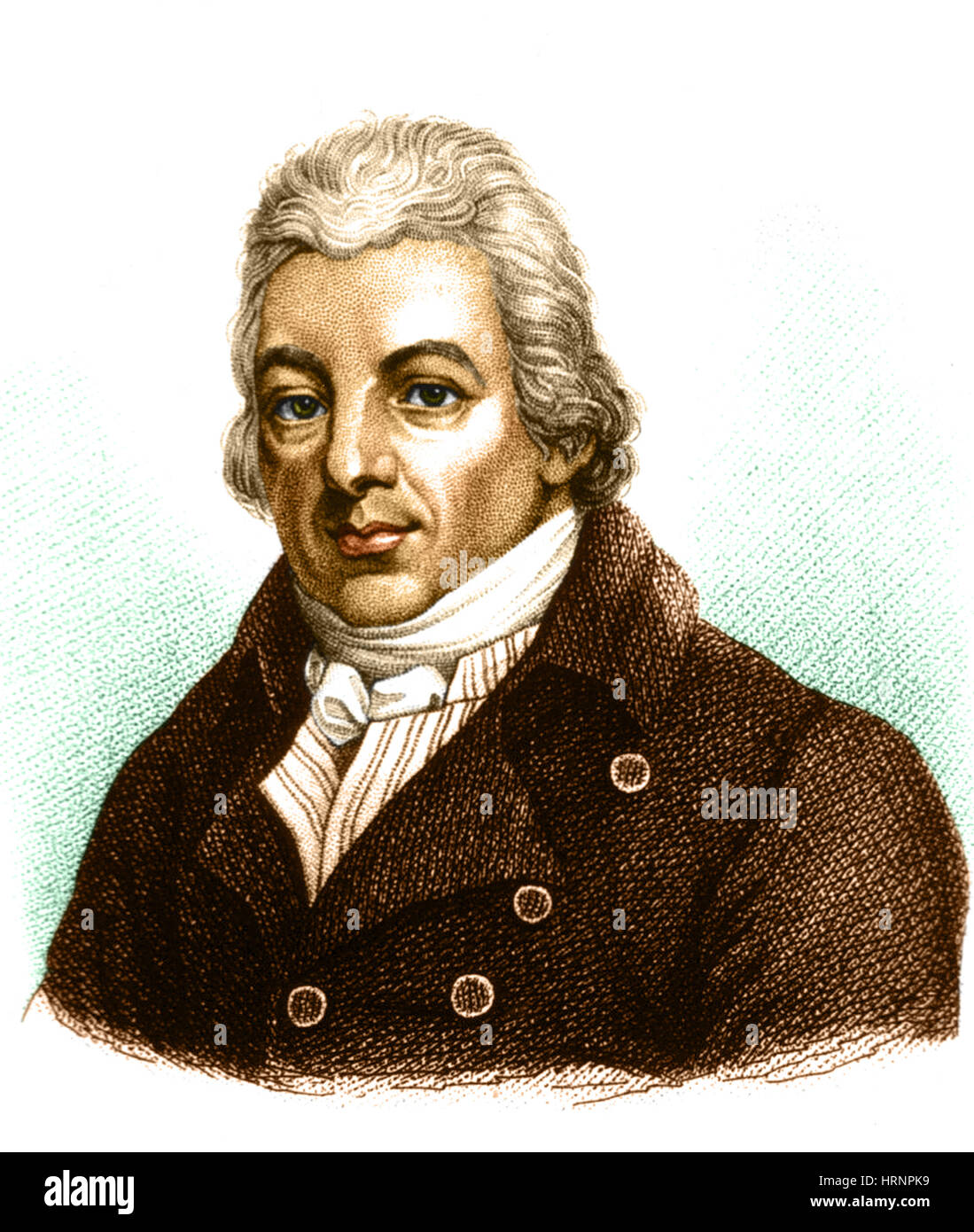 Edward Jenner, English Microbiologist, Father of Immunology Stock Photo