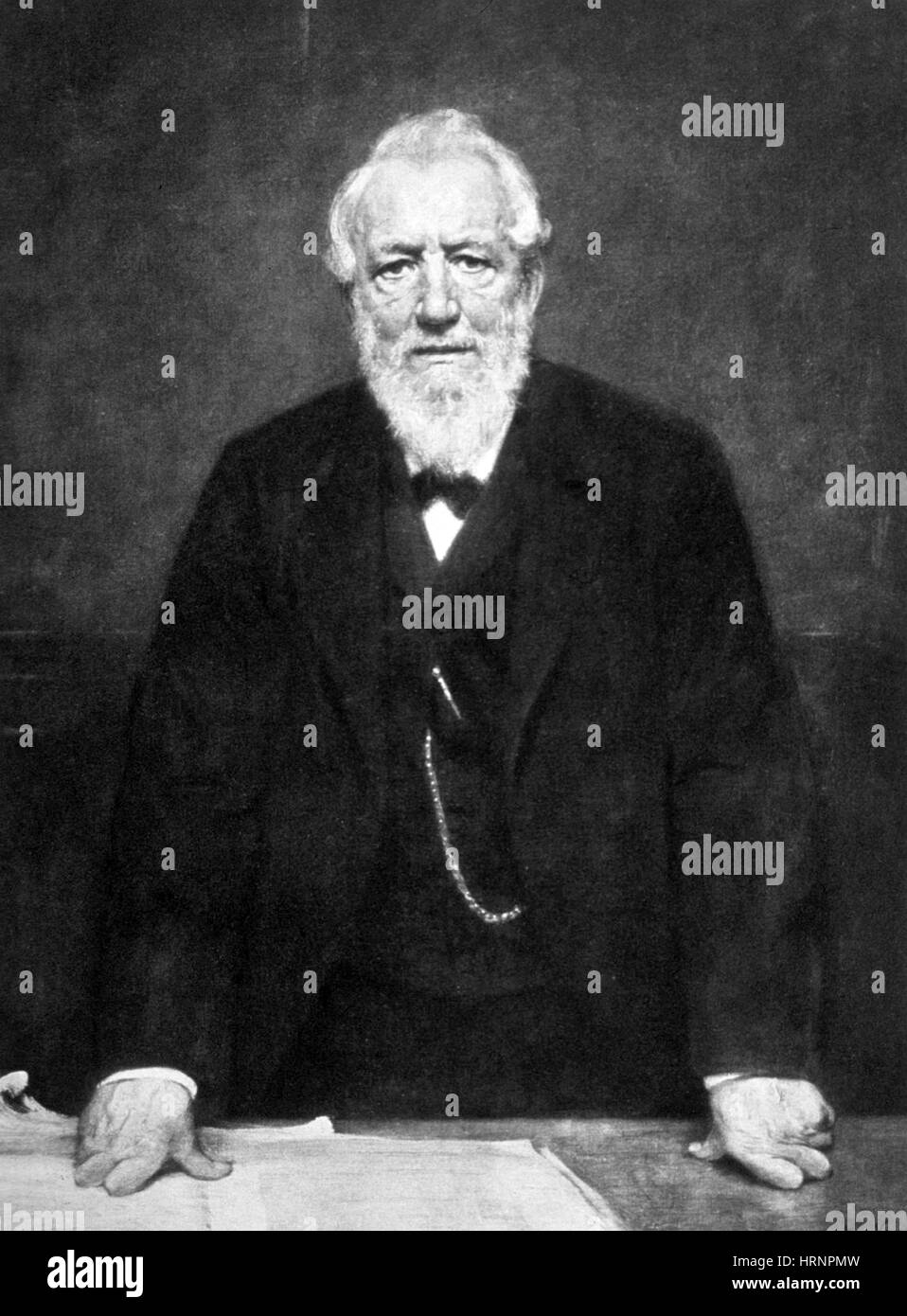 Emil du Bois-Reymond, German Physician and Physiologist Stock Photo