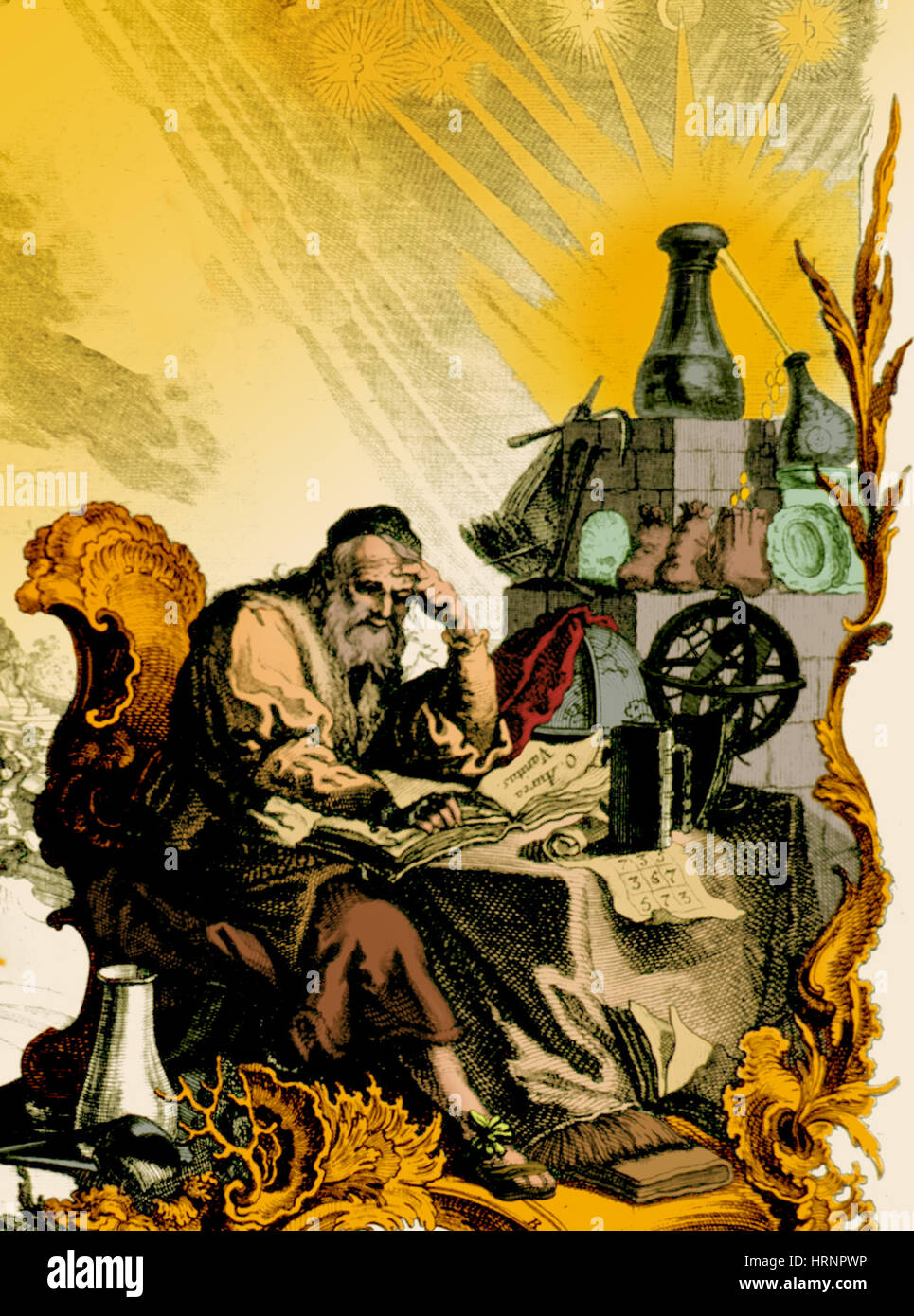 Paracelsus, Swiss Polymath Stock Photo - Alamy