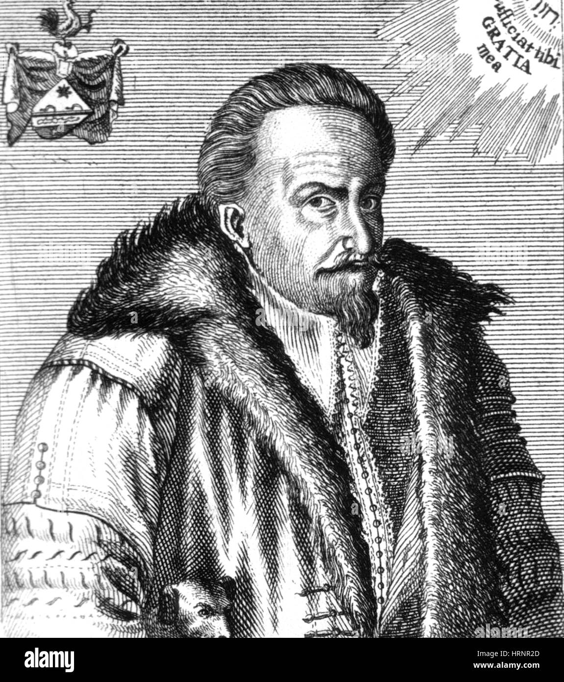 Heinrich Khunrath, German Alchemist Stock Photo