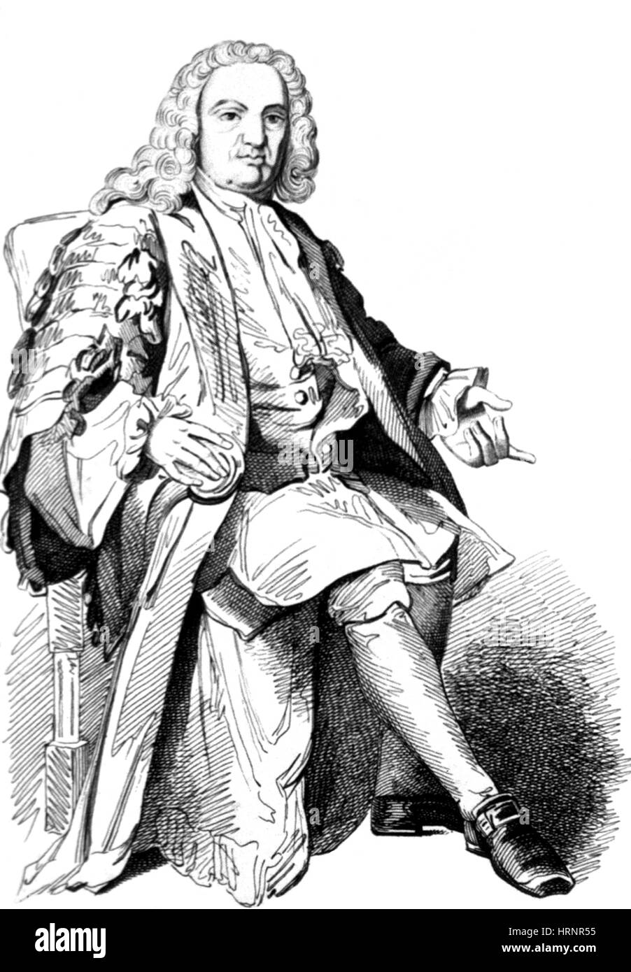 Richard Mead, English Physician and Epidemiologist Stock Photo Alamy