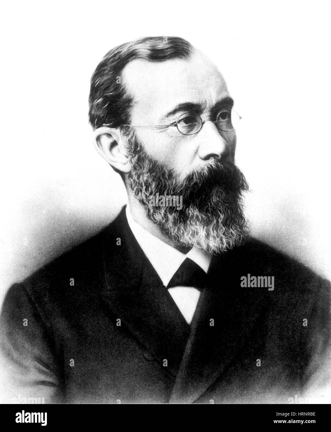 Wilhelm Wundt, German Psychologist and Physiologist Stock Photo