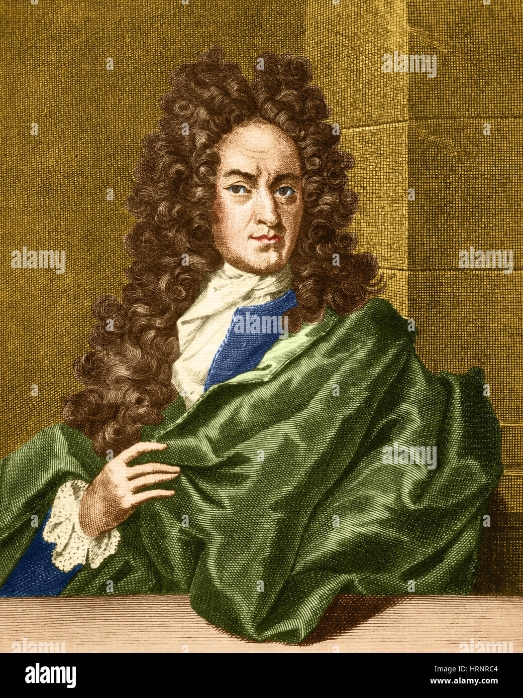 Georg Ernst Stahl, German Chemist Stock Photo