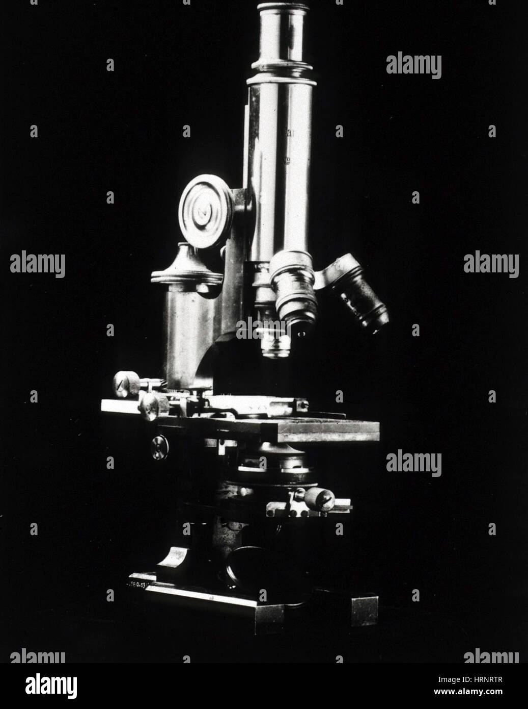 Kinyoun Microscope Stock Photo