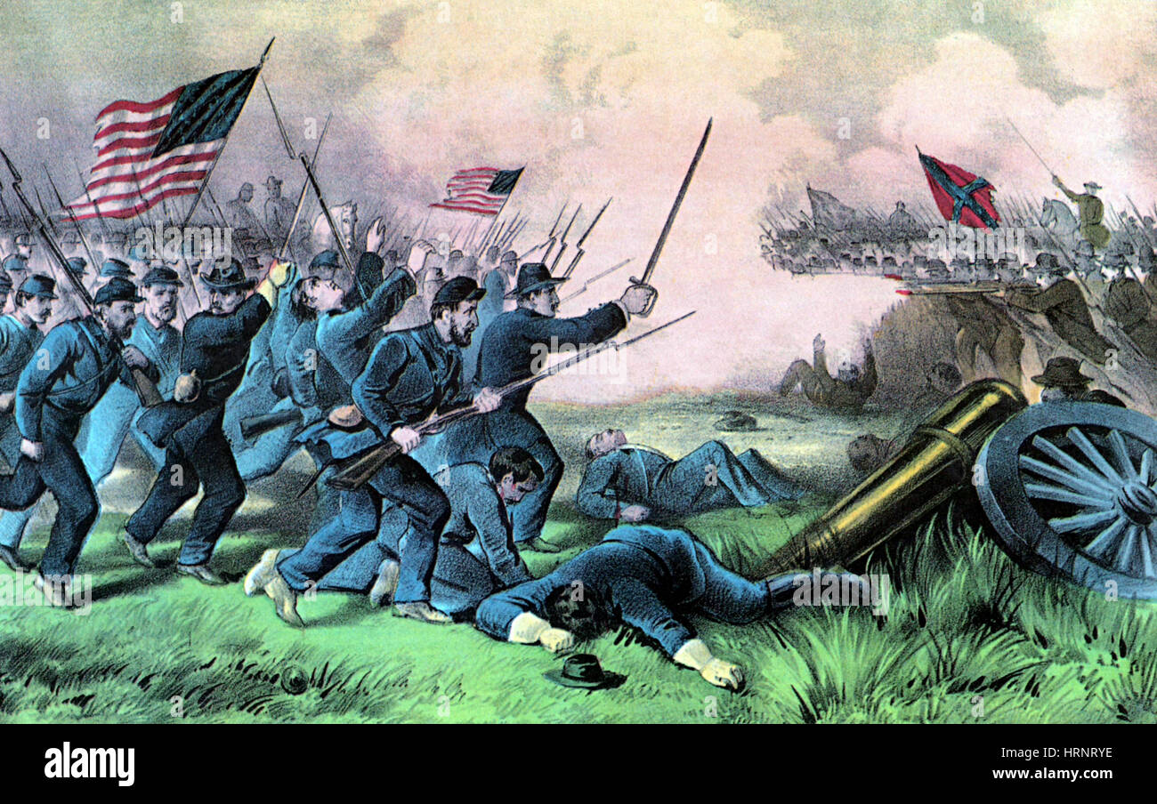 American Civil War, Battle of Jonesboro, 1864 Stock Photo