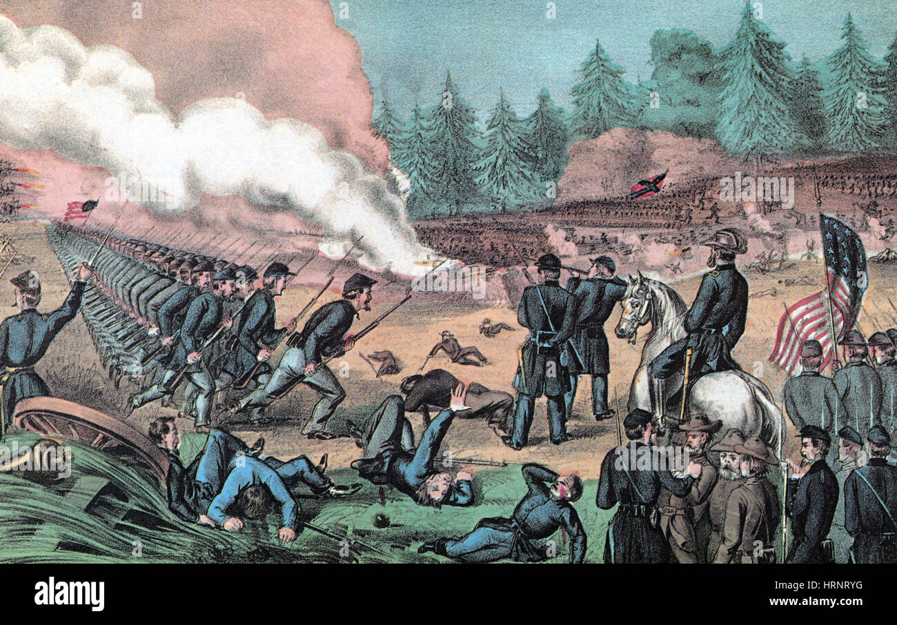 Cold harbor battlefield civil war hi-res stock photography and images 