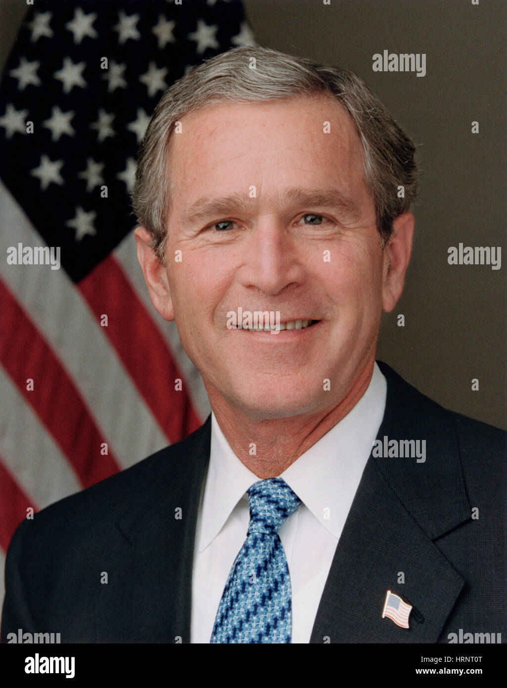 George W. Bush, 43rd U.S. President Stock Photo