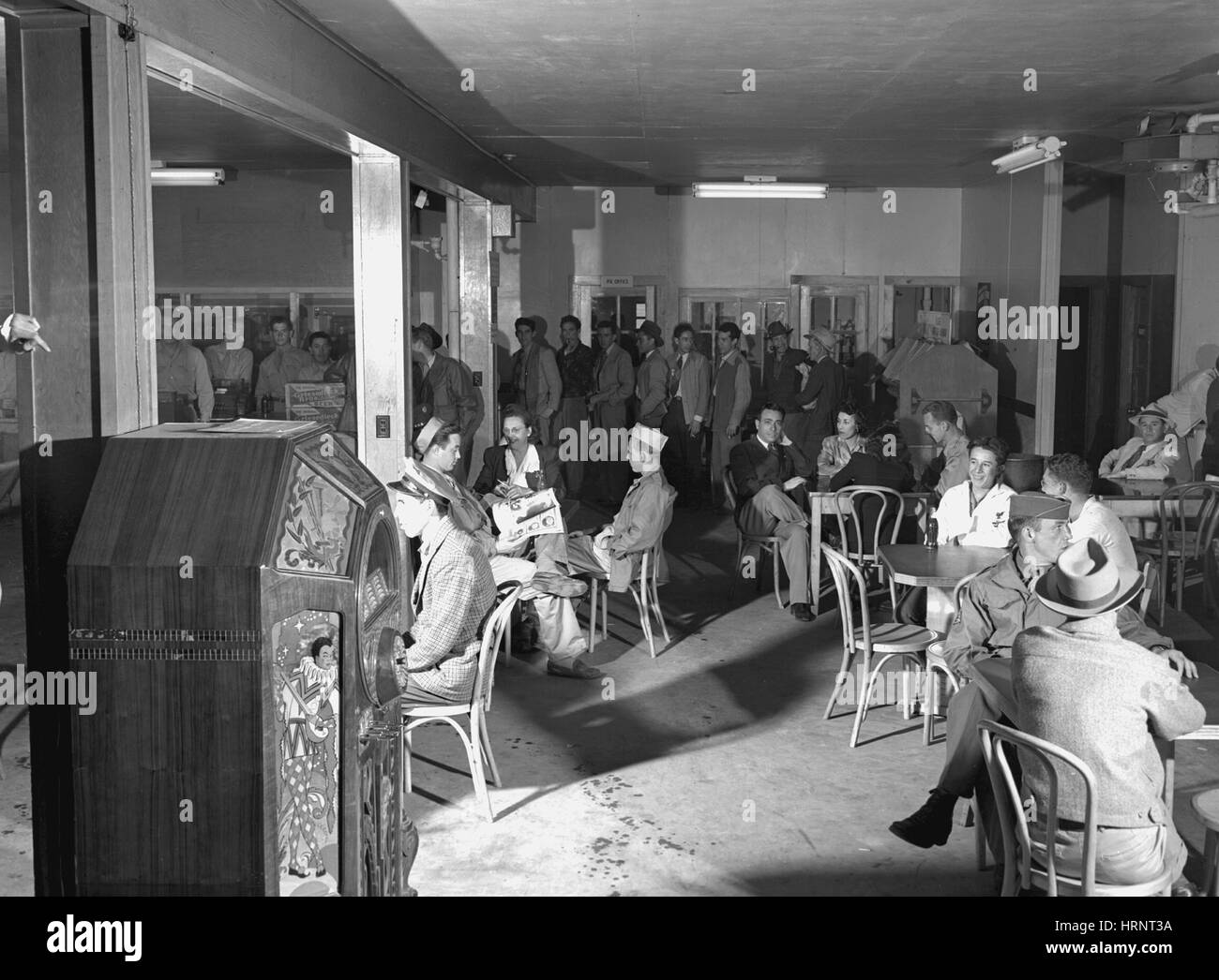 Manhattan Project Cafeteria Stock Photo