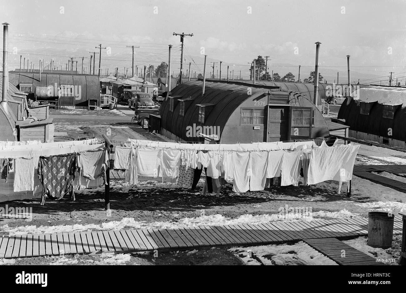 Manhattan Project Wartime Housing Stock Photo