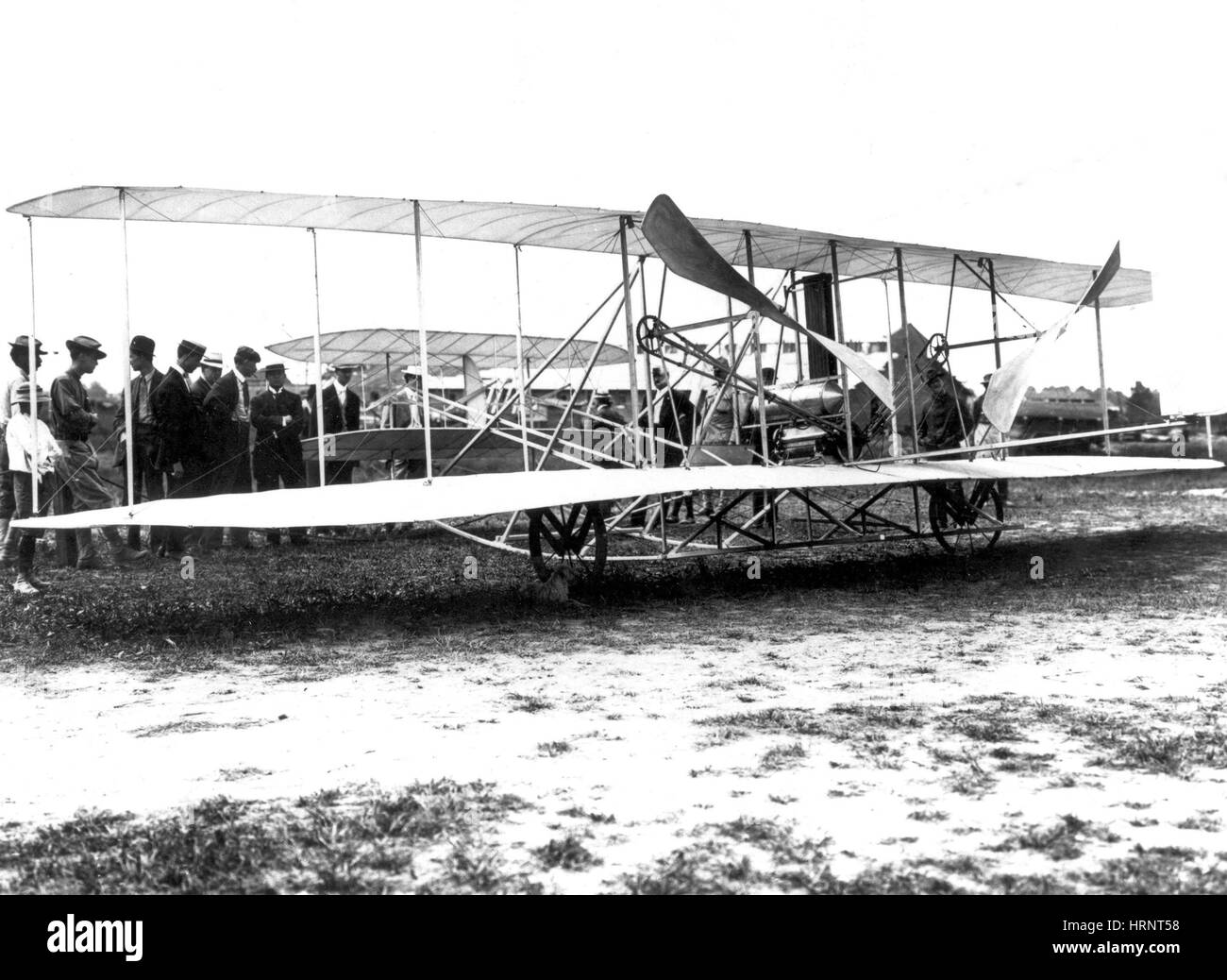 First Military Wright Flyer, Signal Corps Airplane No. 1, 1908 Stock Photo