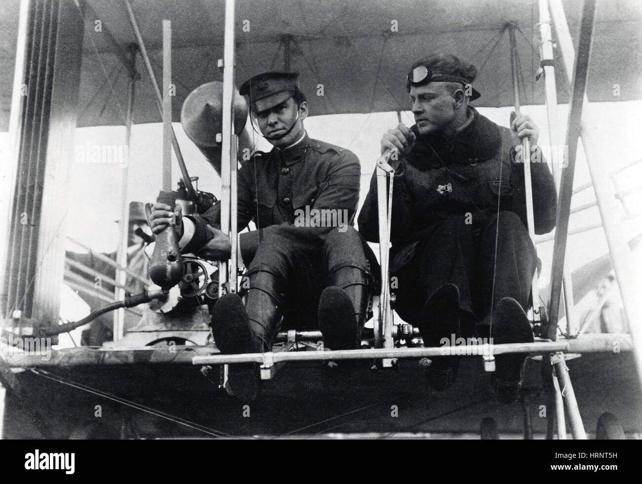 First Live Bomb Dropped From Plane Stock Photo Alamy