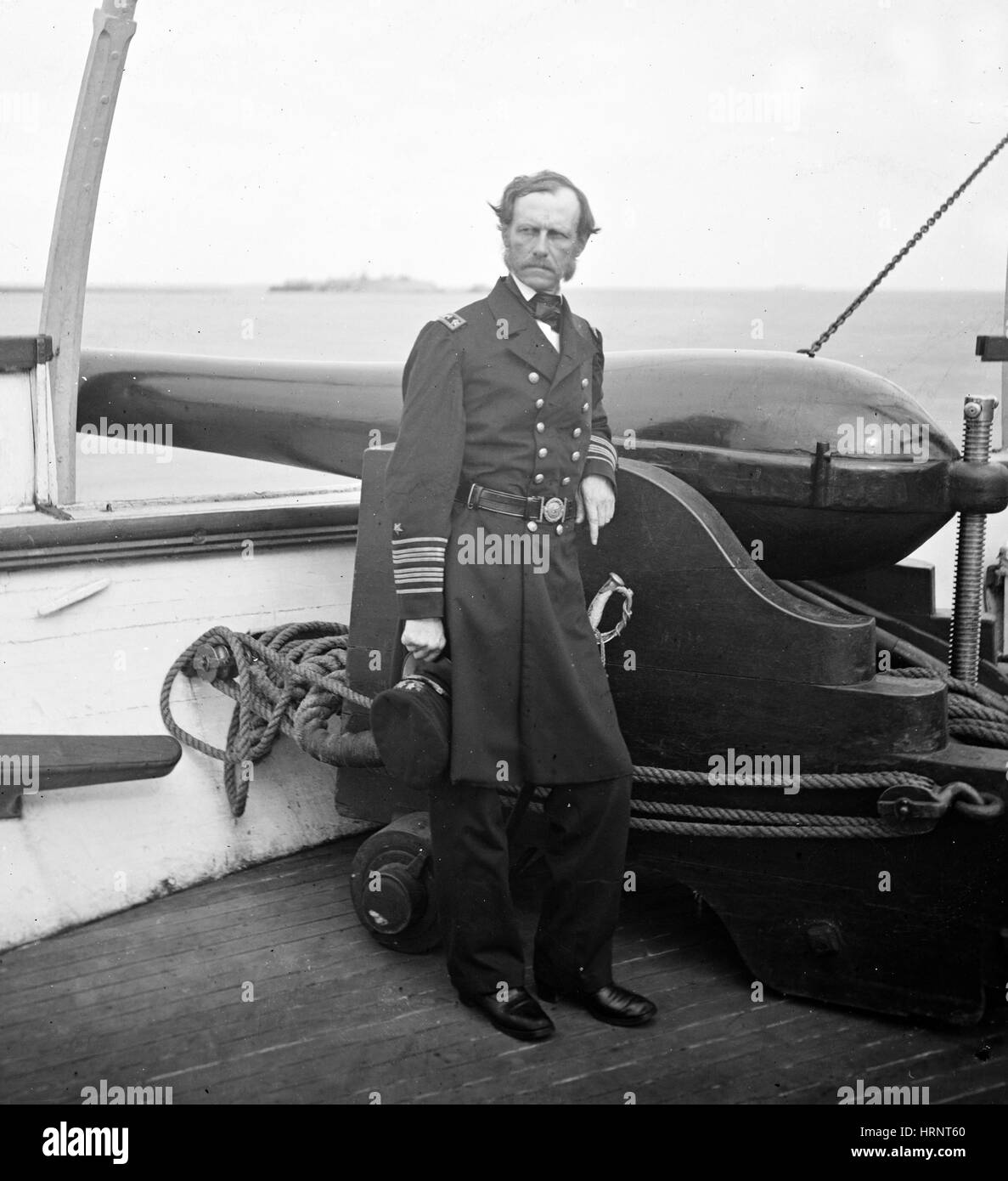 John Dahlgren, American Naval Officer Stock Photo