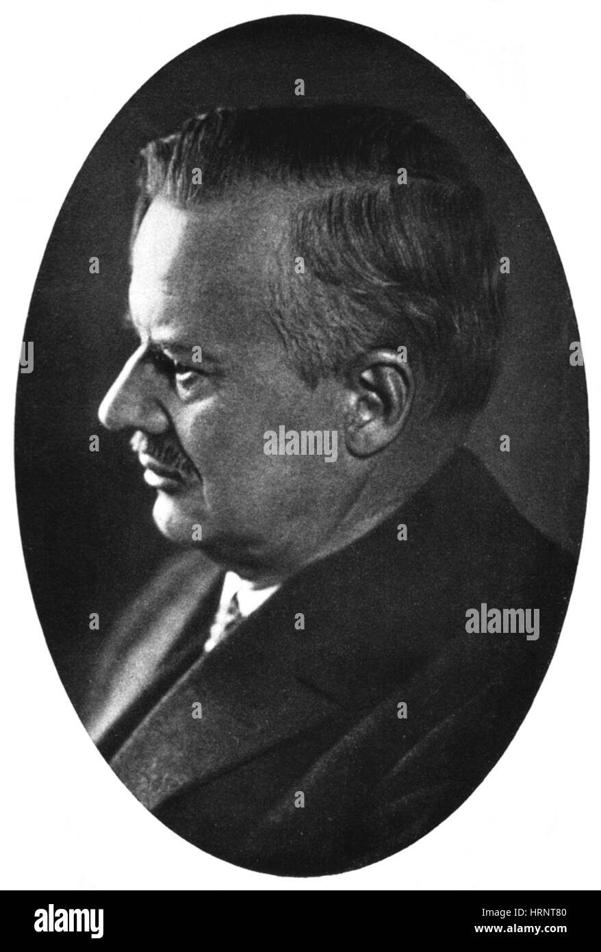 Hans Spemann, German Embryologist Stock Photo