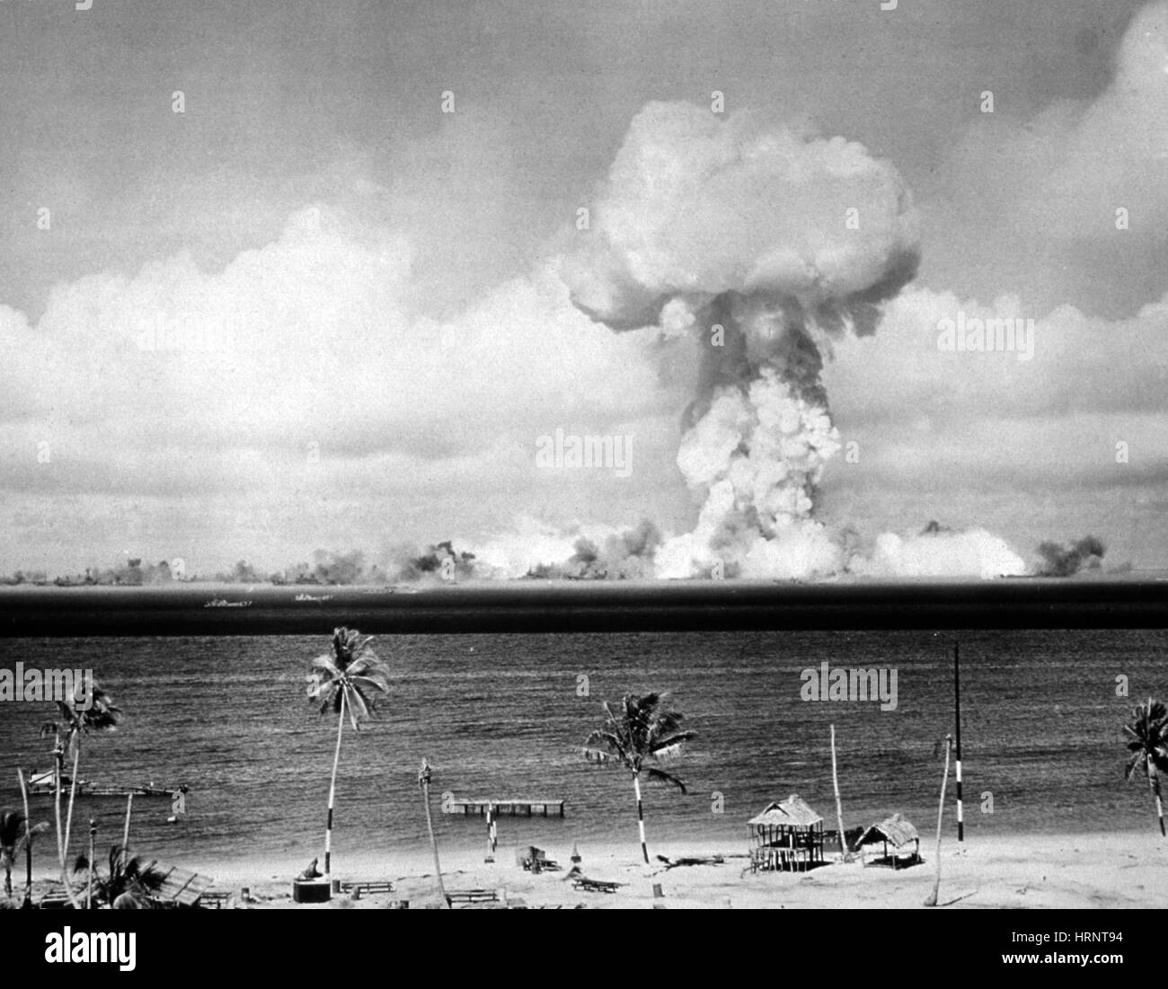 Operation Crossroads ABLE, 1946 Stock Photo