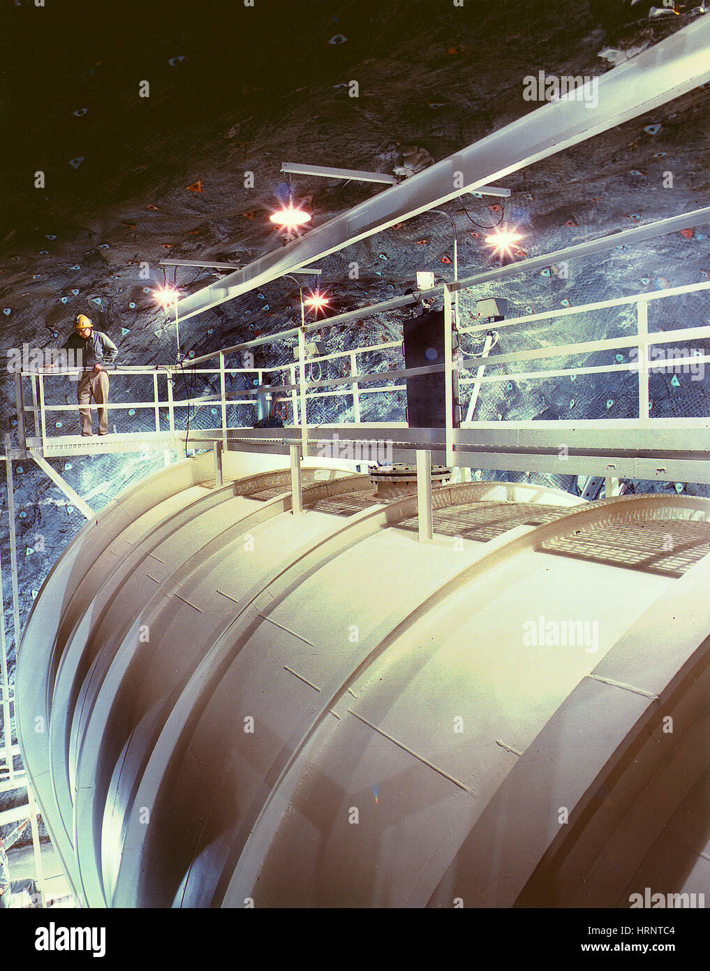 Homestake Mine Neutrino Experiment, 1967 Stock Photo