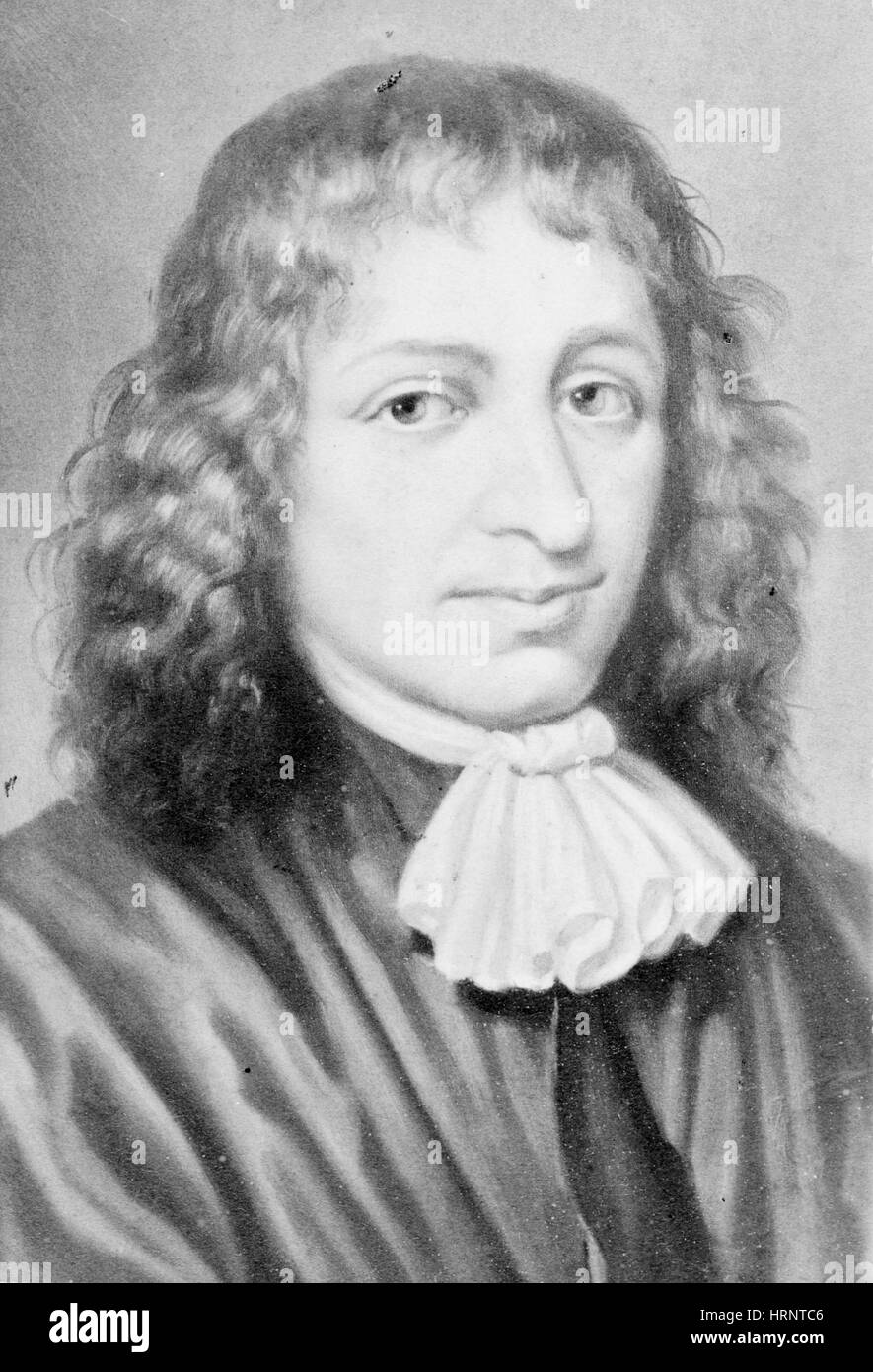 Baruch Spinoza, Jewish-Dutch Philosopher Stock Photo