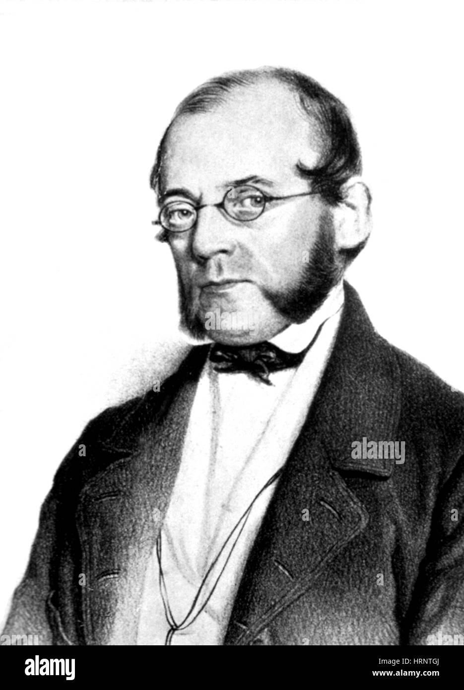 Carl von Rokitansky, Austrian Pathologist Stock Photo
