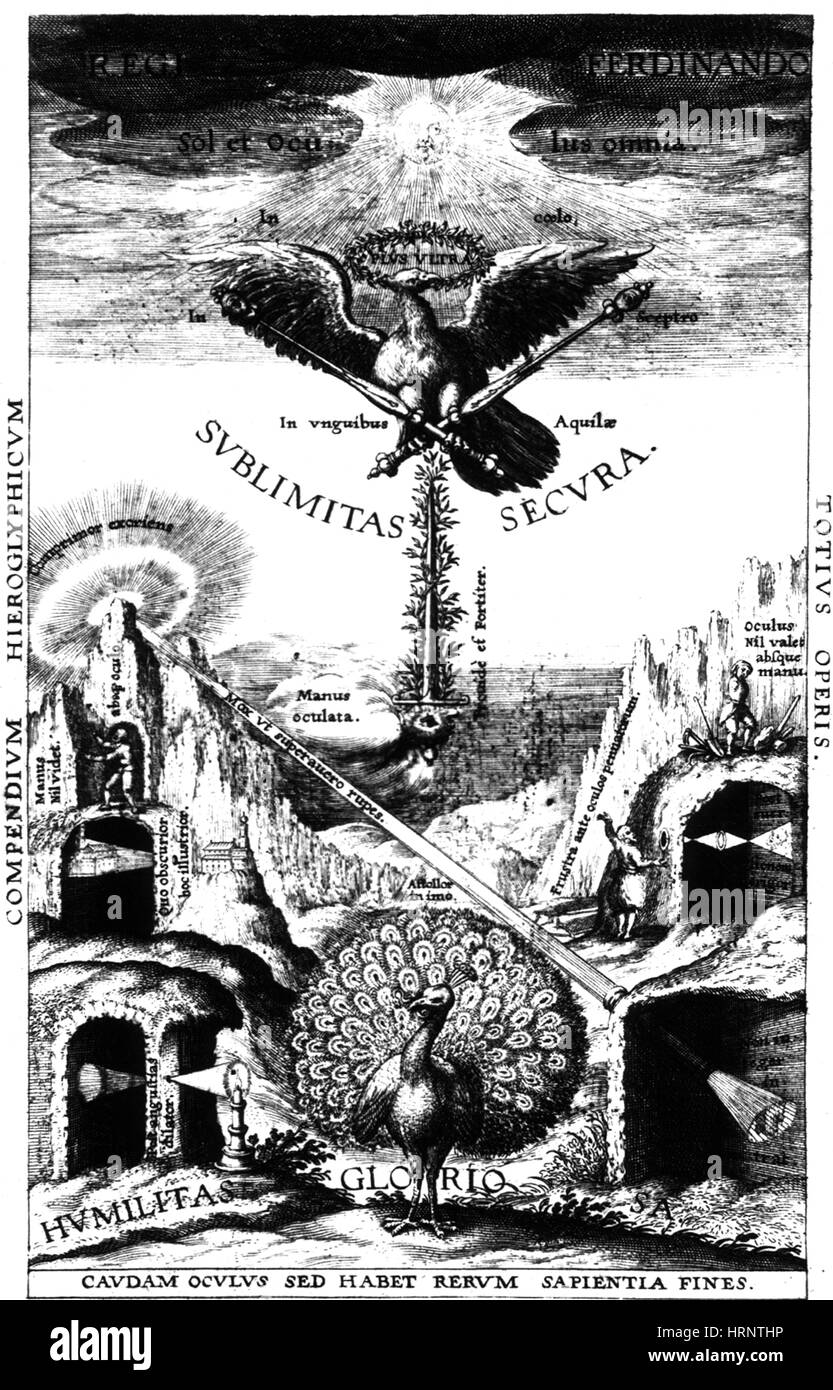 Oculus hoc est: Fundamentum opticum, 1619 Stock Photo