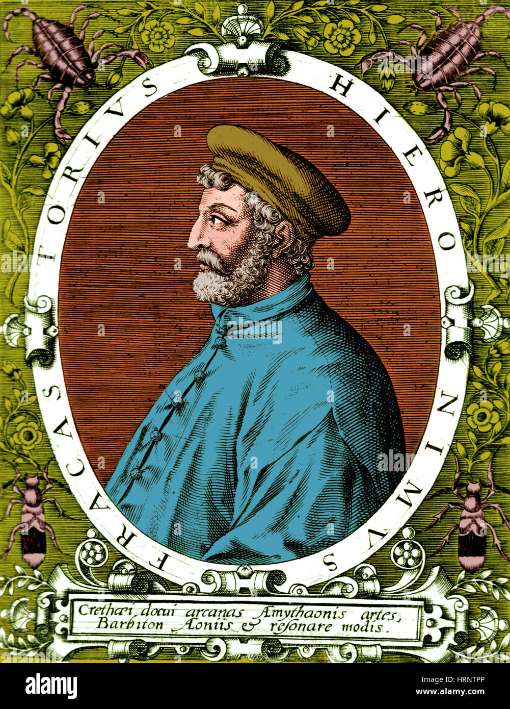 Girolamo Fracastoro, Italian Polymath Stock Photo - Alamy