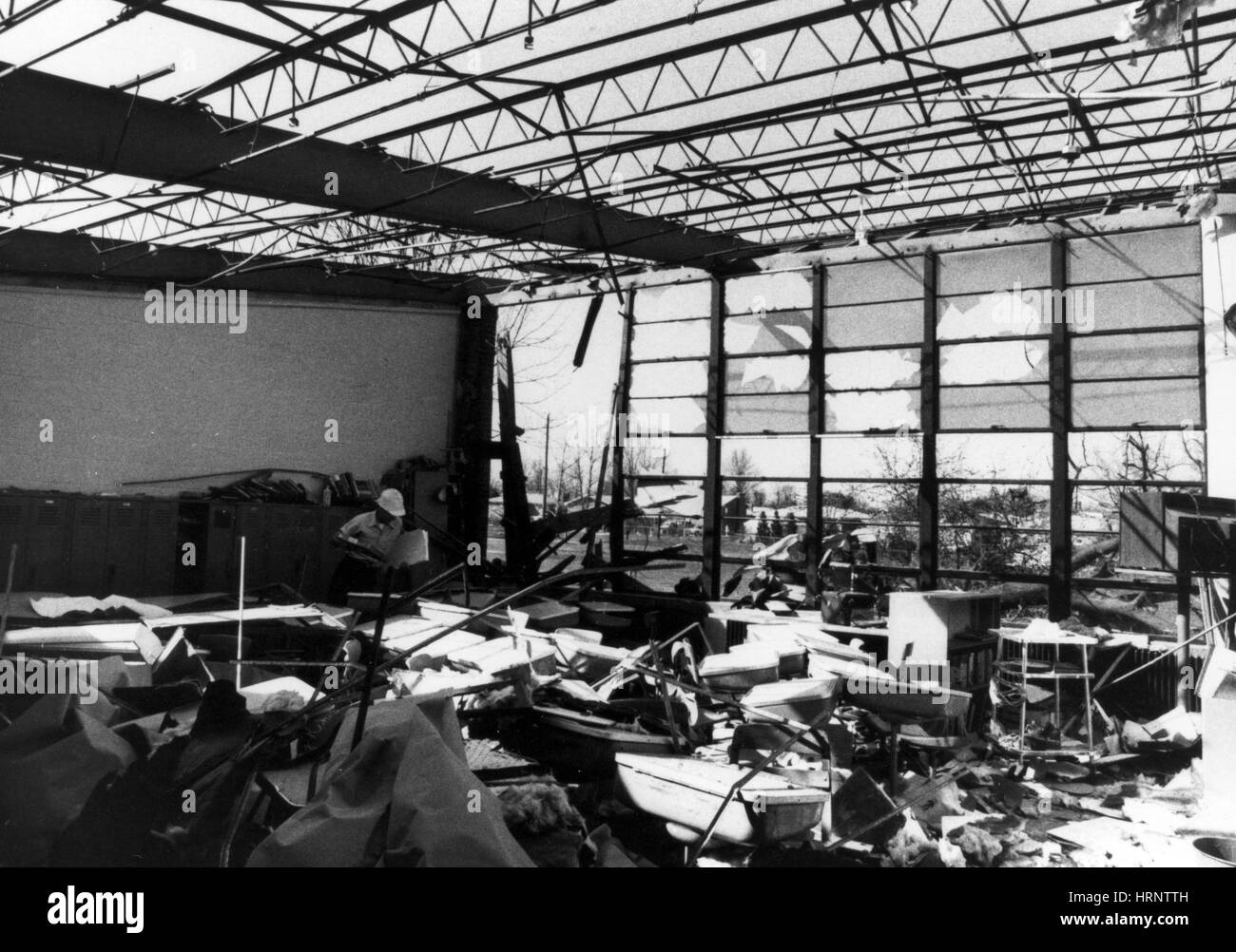 Super Tornado Outbreak, 1974 Stock Photo
