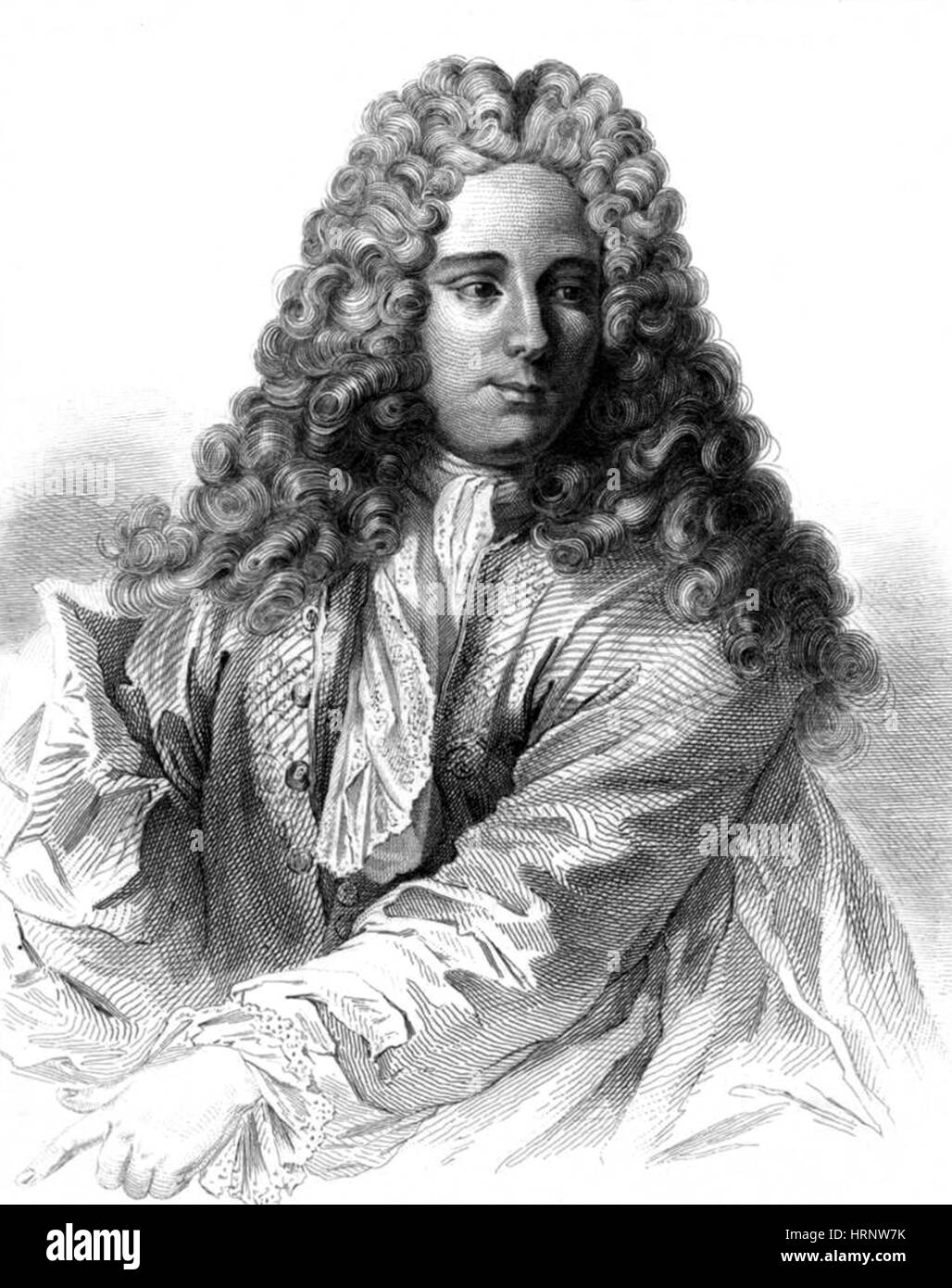 Pierre Louis Maupertuis, French Polymath Stock Photo