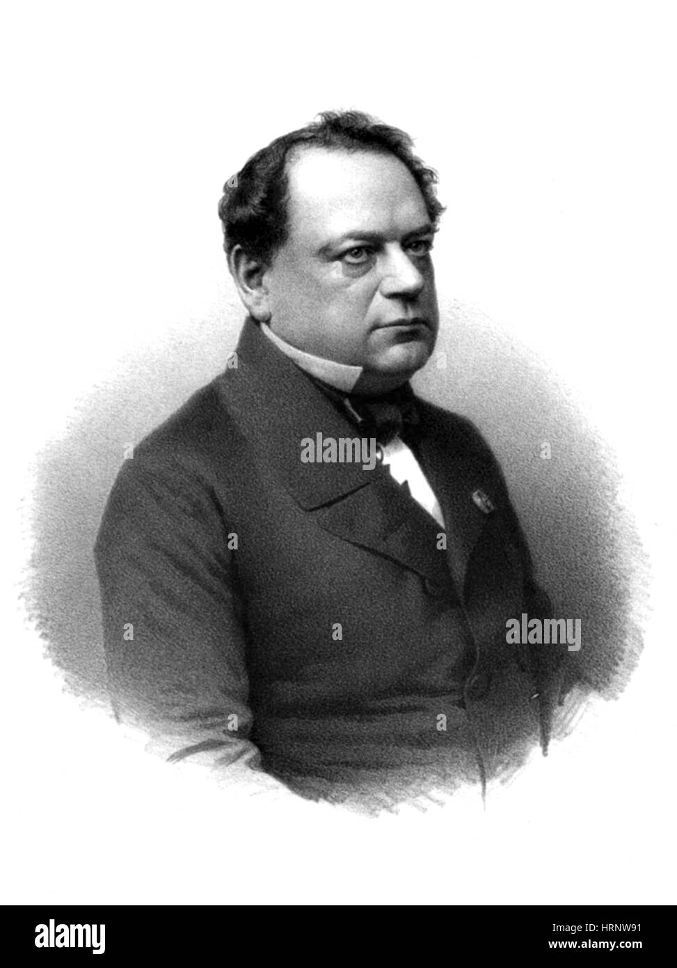 Moritz von Jacobi, German Physicist Stock Photo