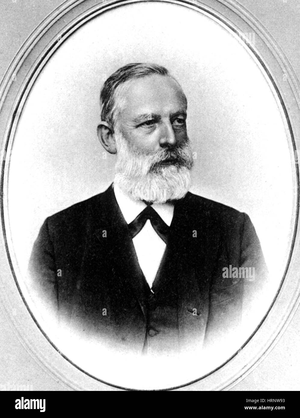 Lothar von Meyer, German Chemist Stock Photo