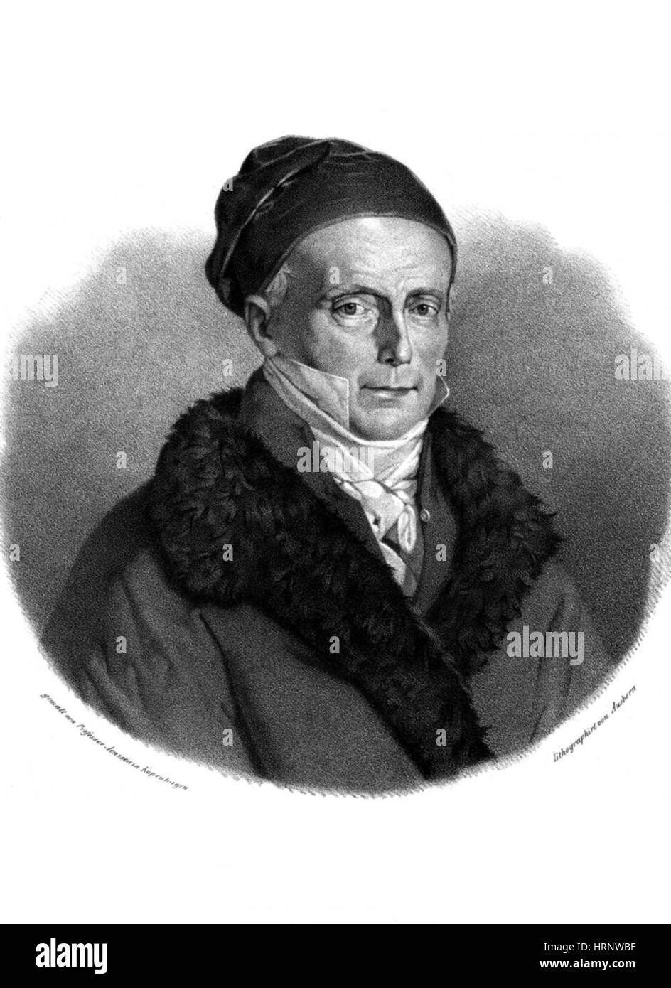 Heinrich Christian Schumacher, Astronomer Stock Photo