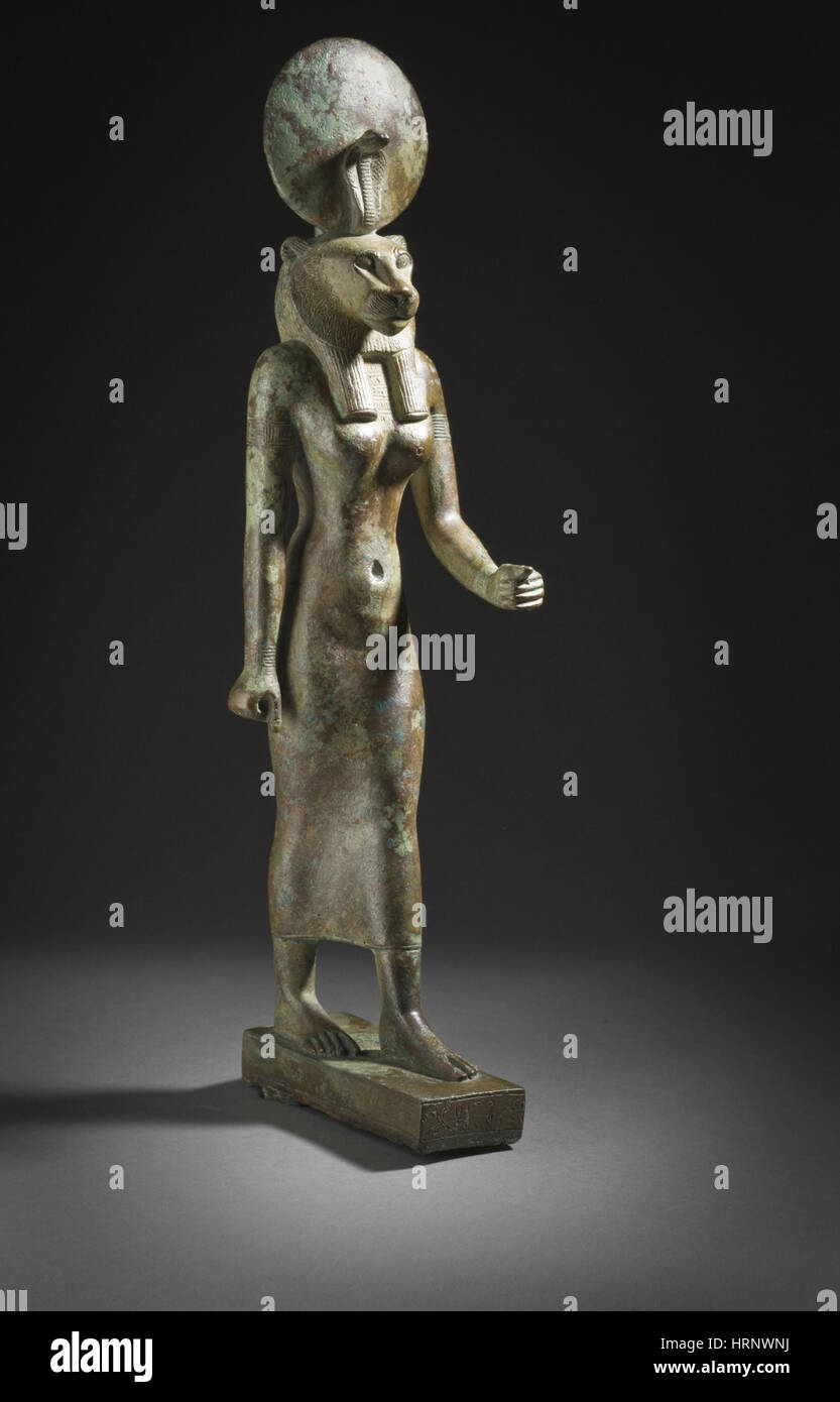 Wadjet, Predynastic Egyptian Goddess Stock Photo