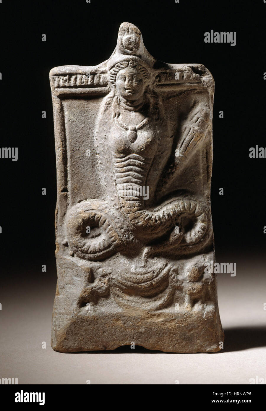 Isis, Egyptian Goddess of Fertility Stock Photo
