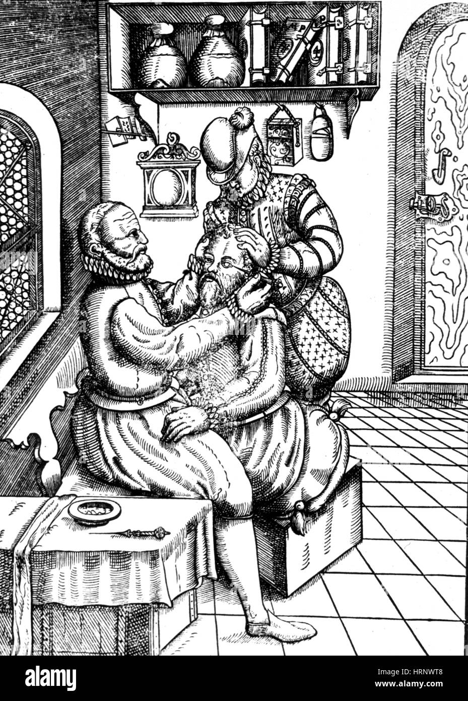 Cataract surgery history Black and White Stock Photos & Images Alamy