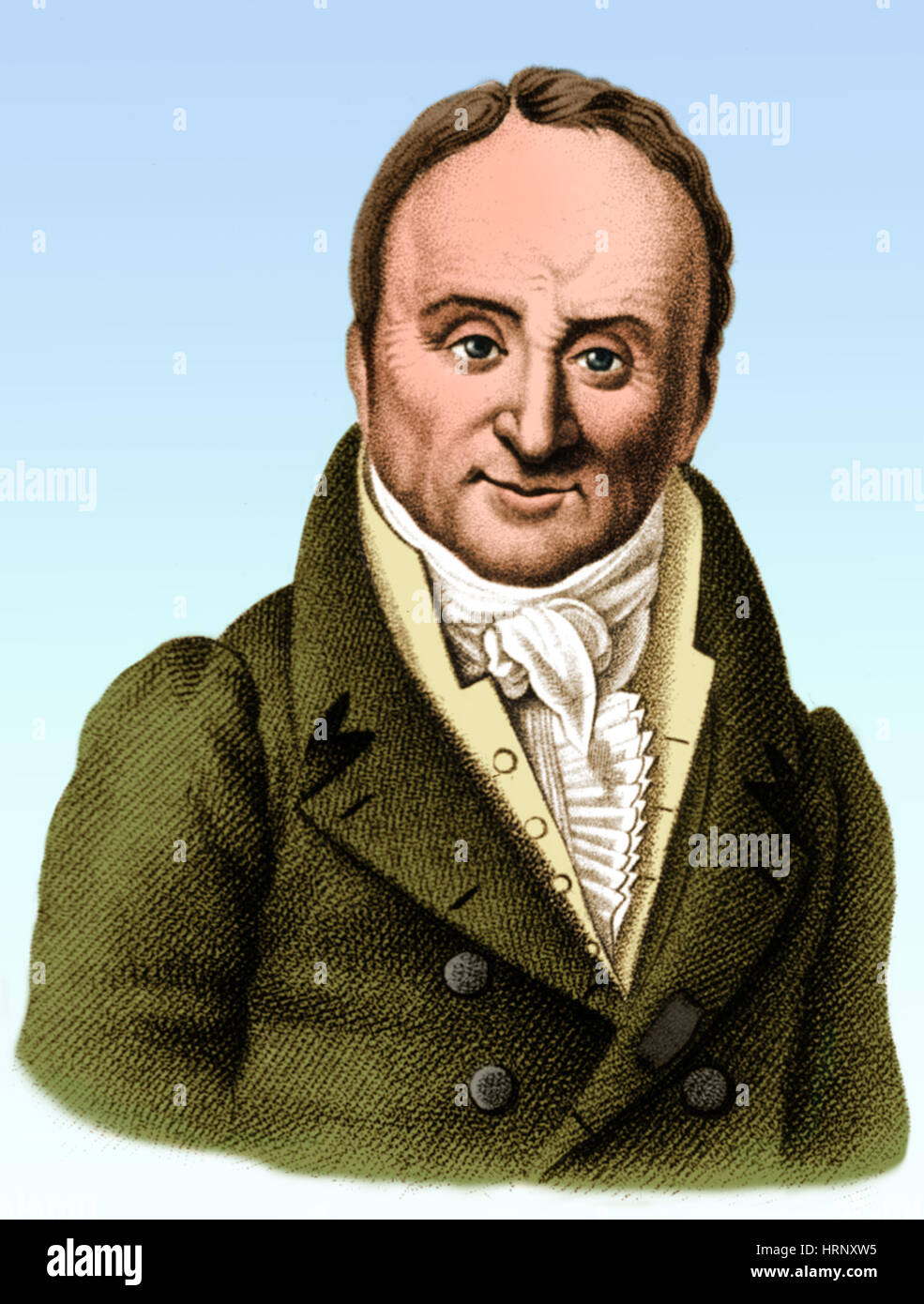 Philippe Pinel, French Physician Stock Photo