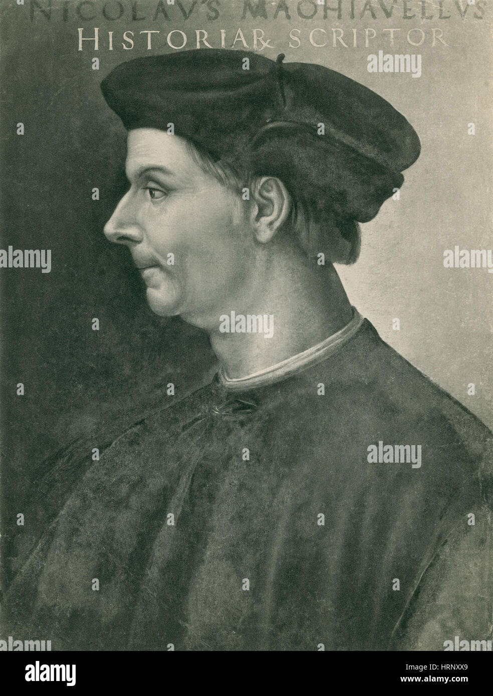Niccolo Machiavelli, Italian Writer Stock Photo