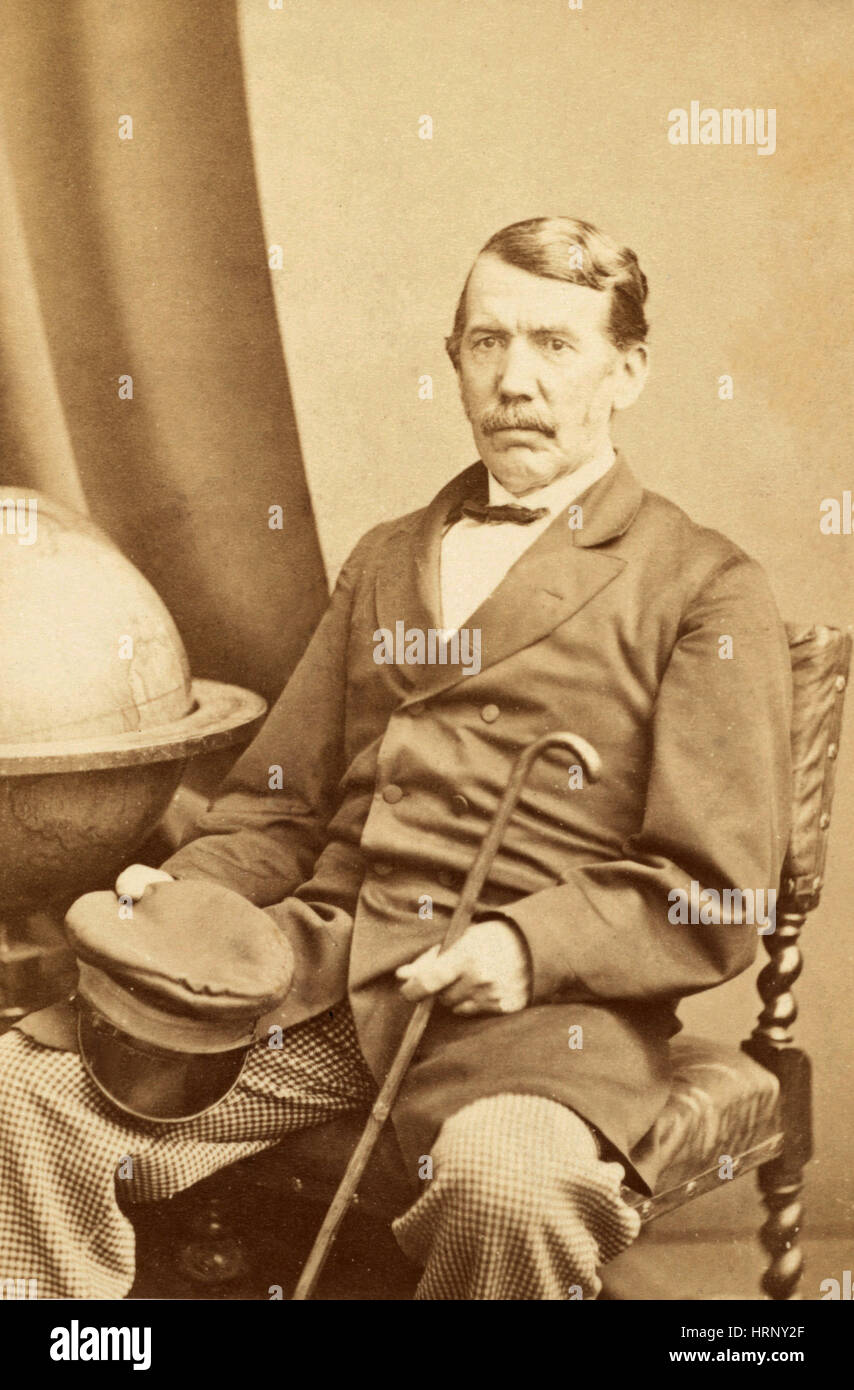 David Livingstone, Scottish Explorer Stock Photo - Alamy