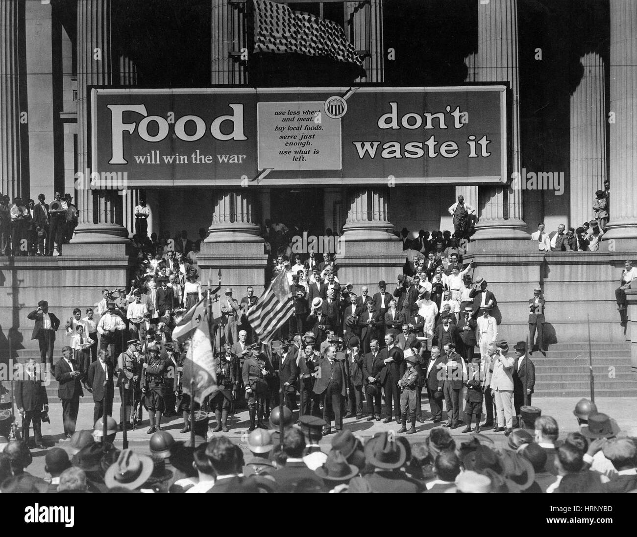 WWI, 4th Liberty Loan Drive, 1918 Stock Photo
