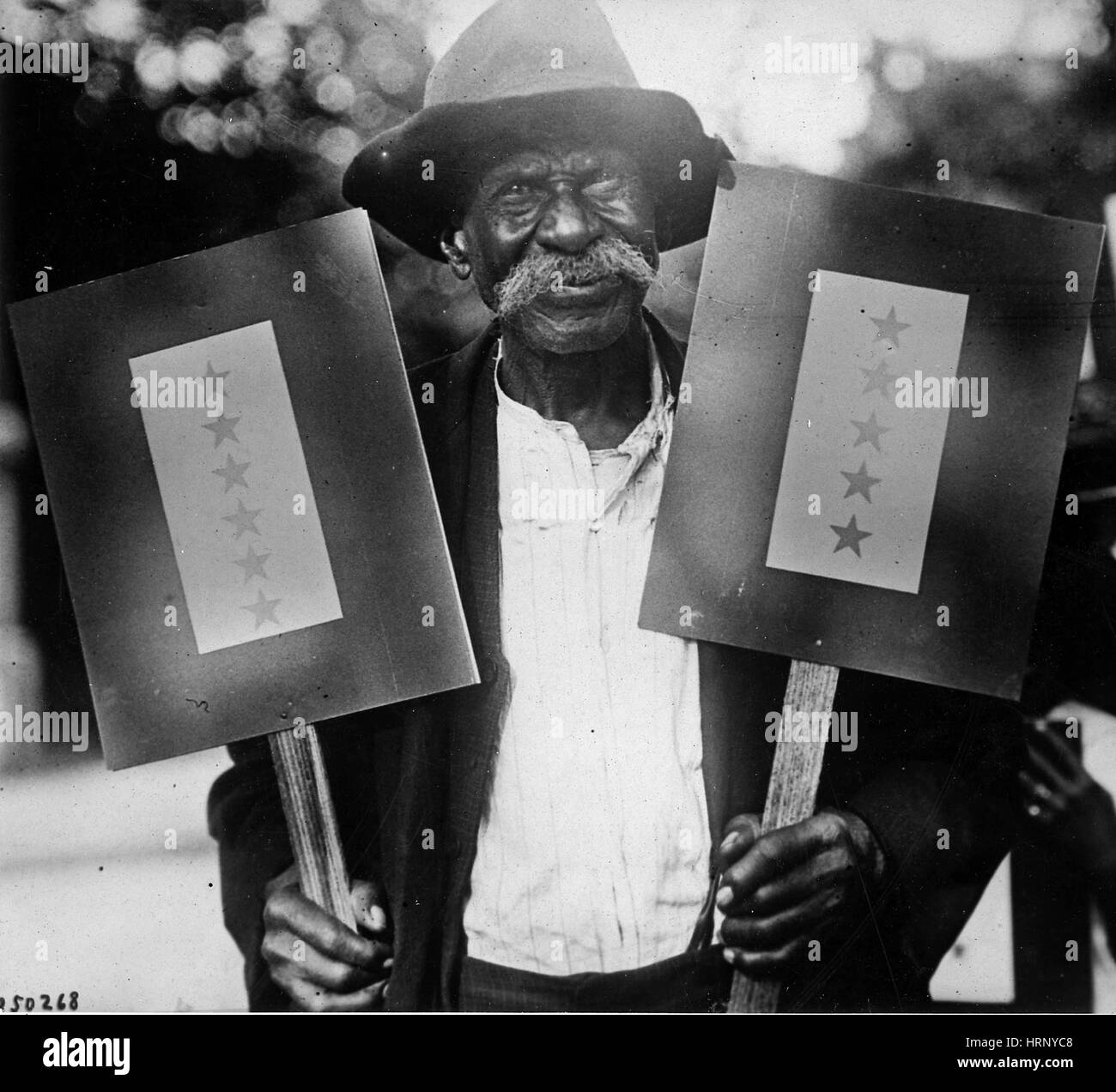 WWI, Ike Sims, Eleven Sons in Service Stock Photo