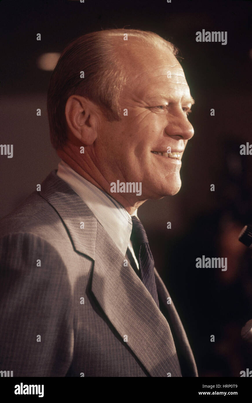 Gerald Ford Stock Photo