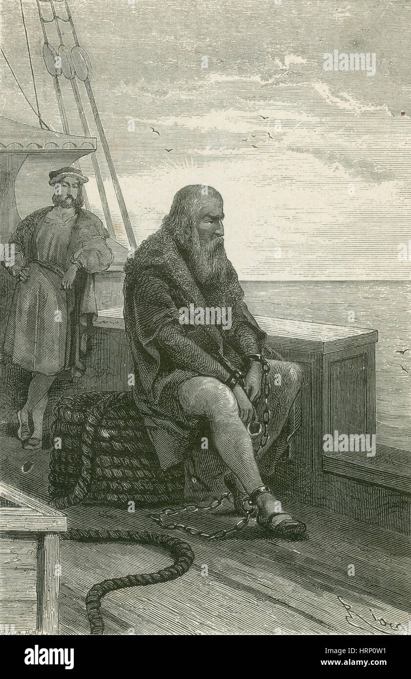 Christopher Columbus, Italian Explorer Stock Photo - Alamy