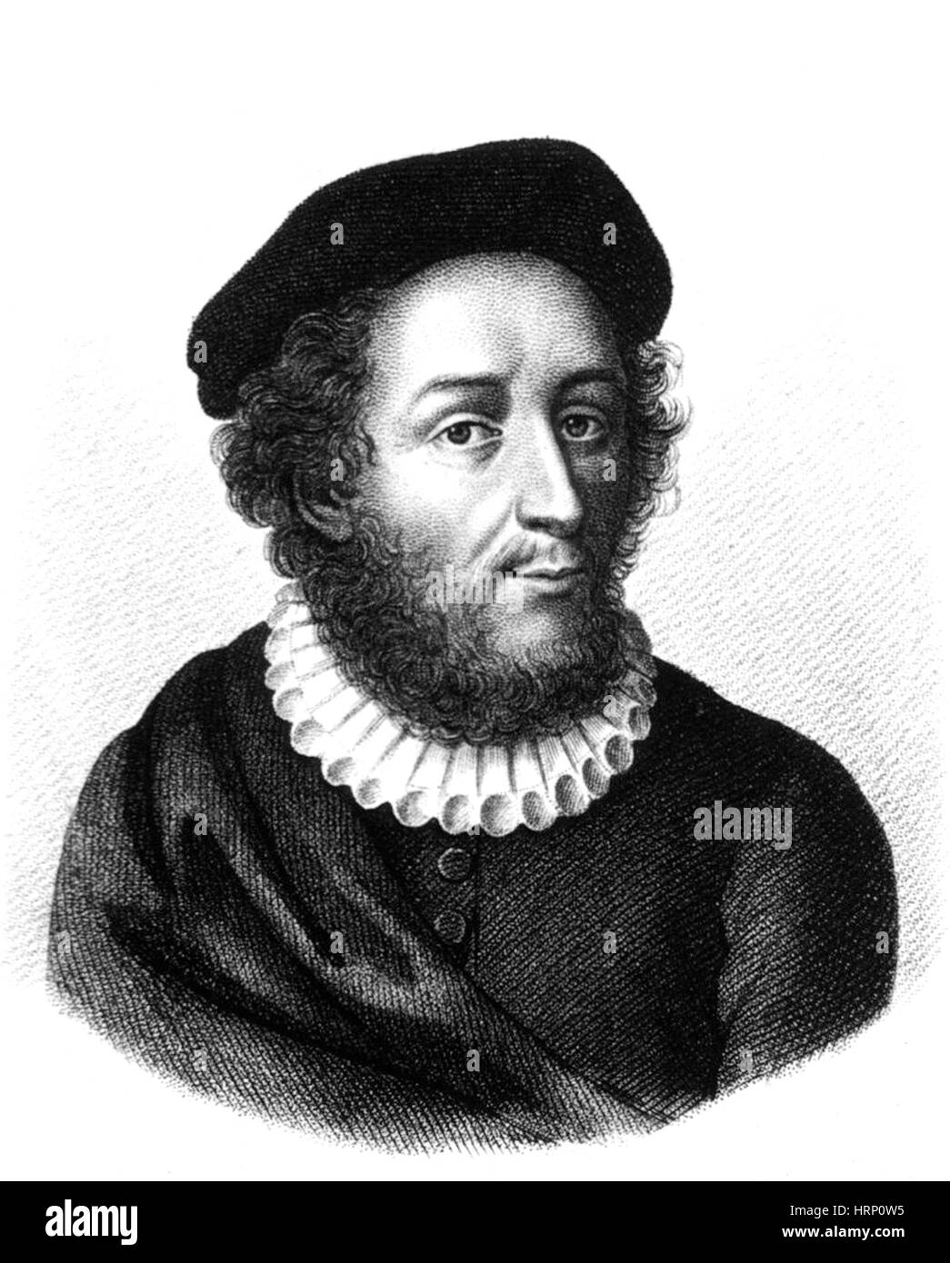 Guy de Chauliac, French Physician Stock Photo