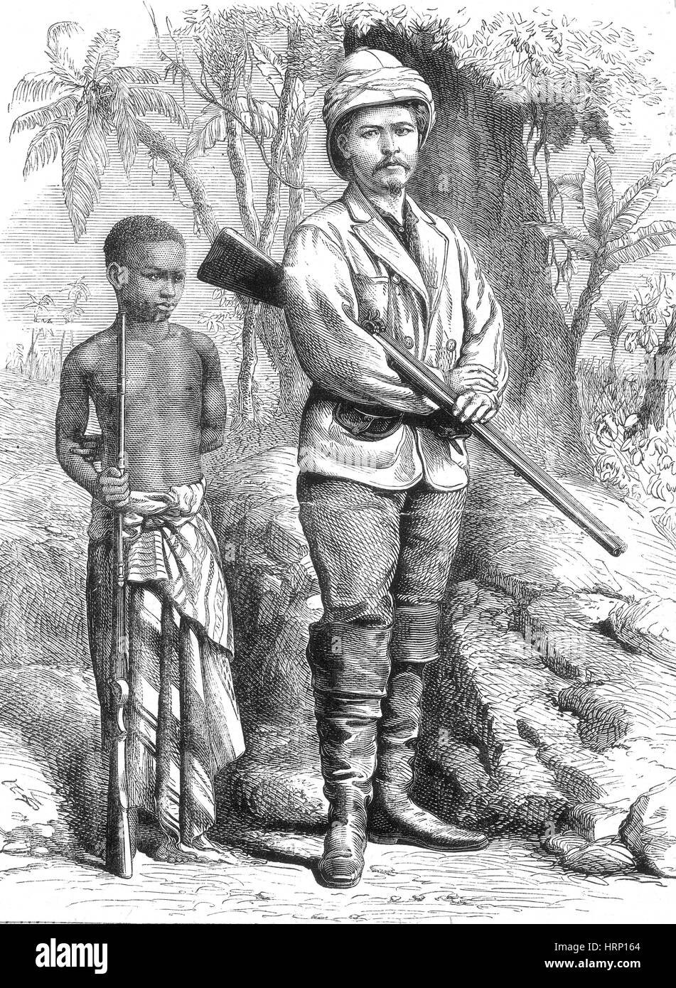 Henry Stanley, Welsh Explorer and Journalist Stock Photo Alamy
