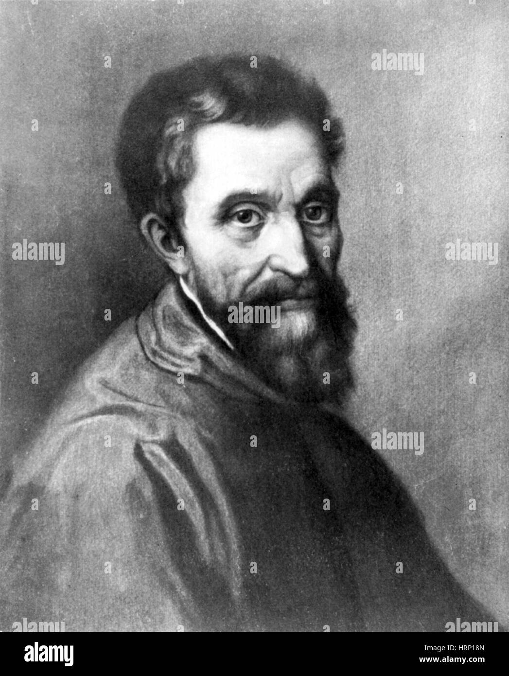 Michelangelo, Italian Renaissance Man Stock Photo