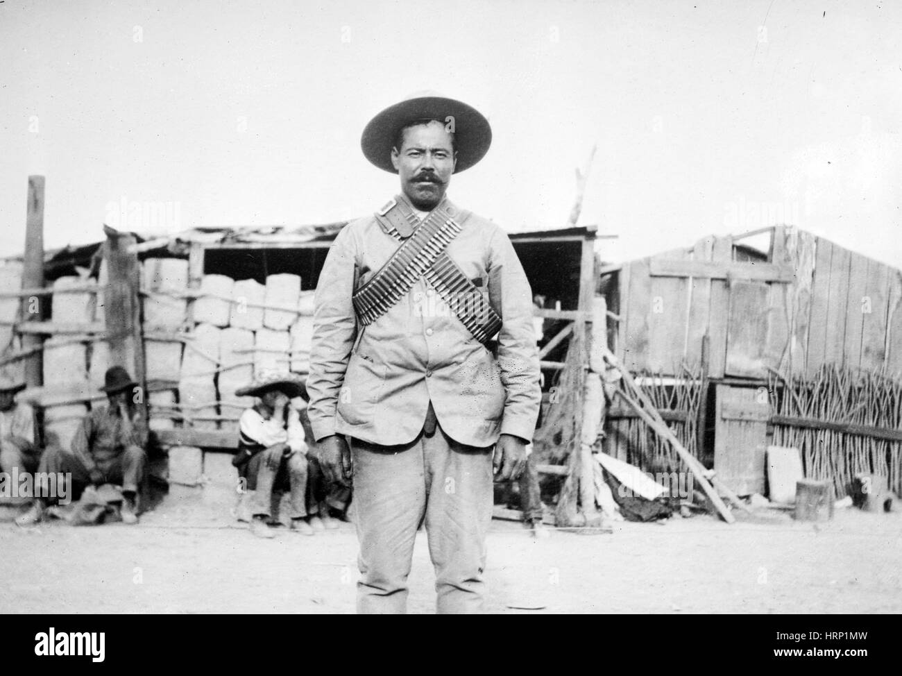 Pancho Villa, Mexican Revolutionary General Stock Photo