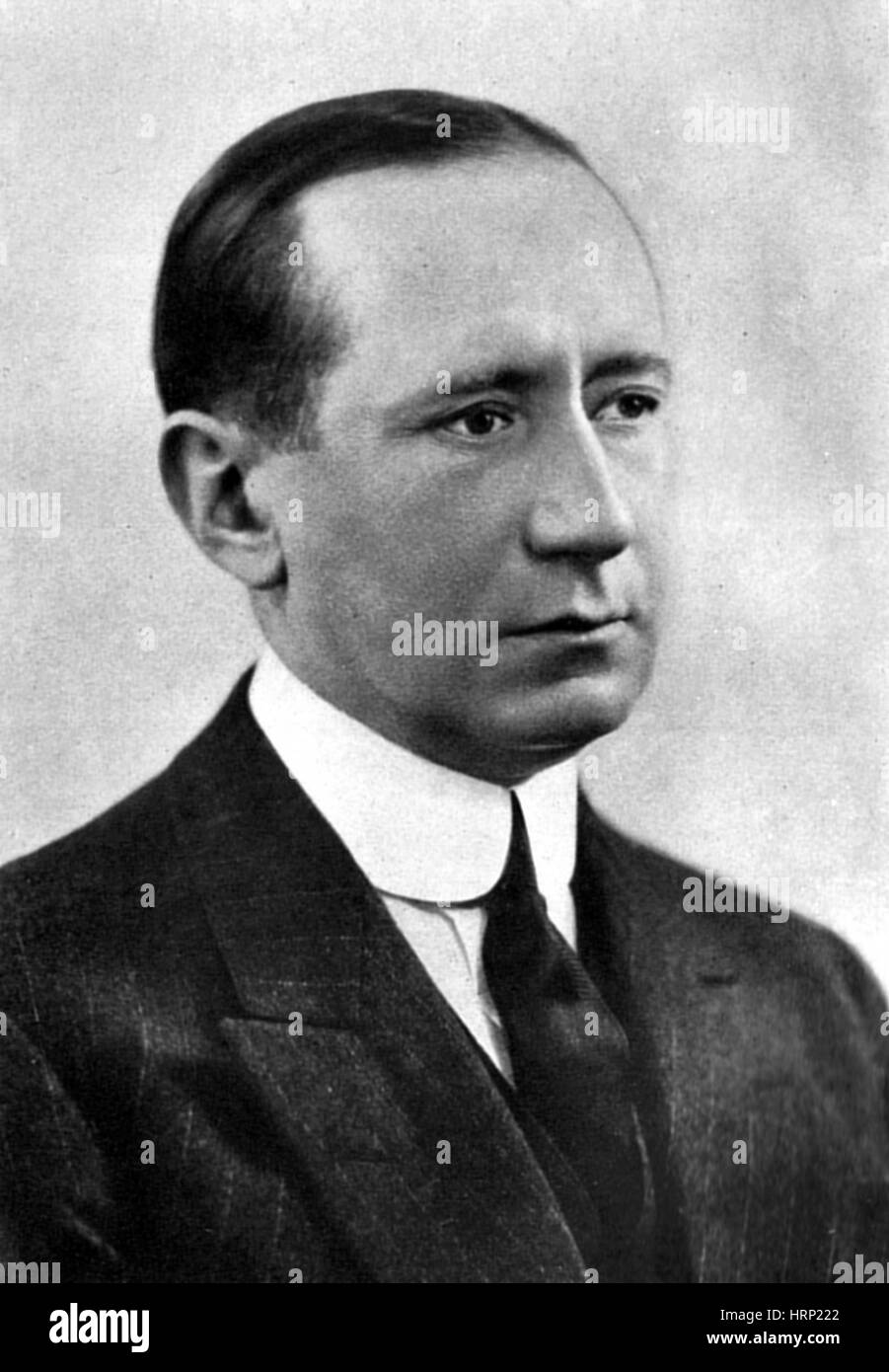 Guglielmo Marconi, Italian Inventor Stock Photo