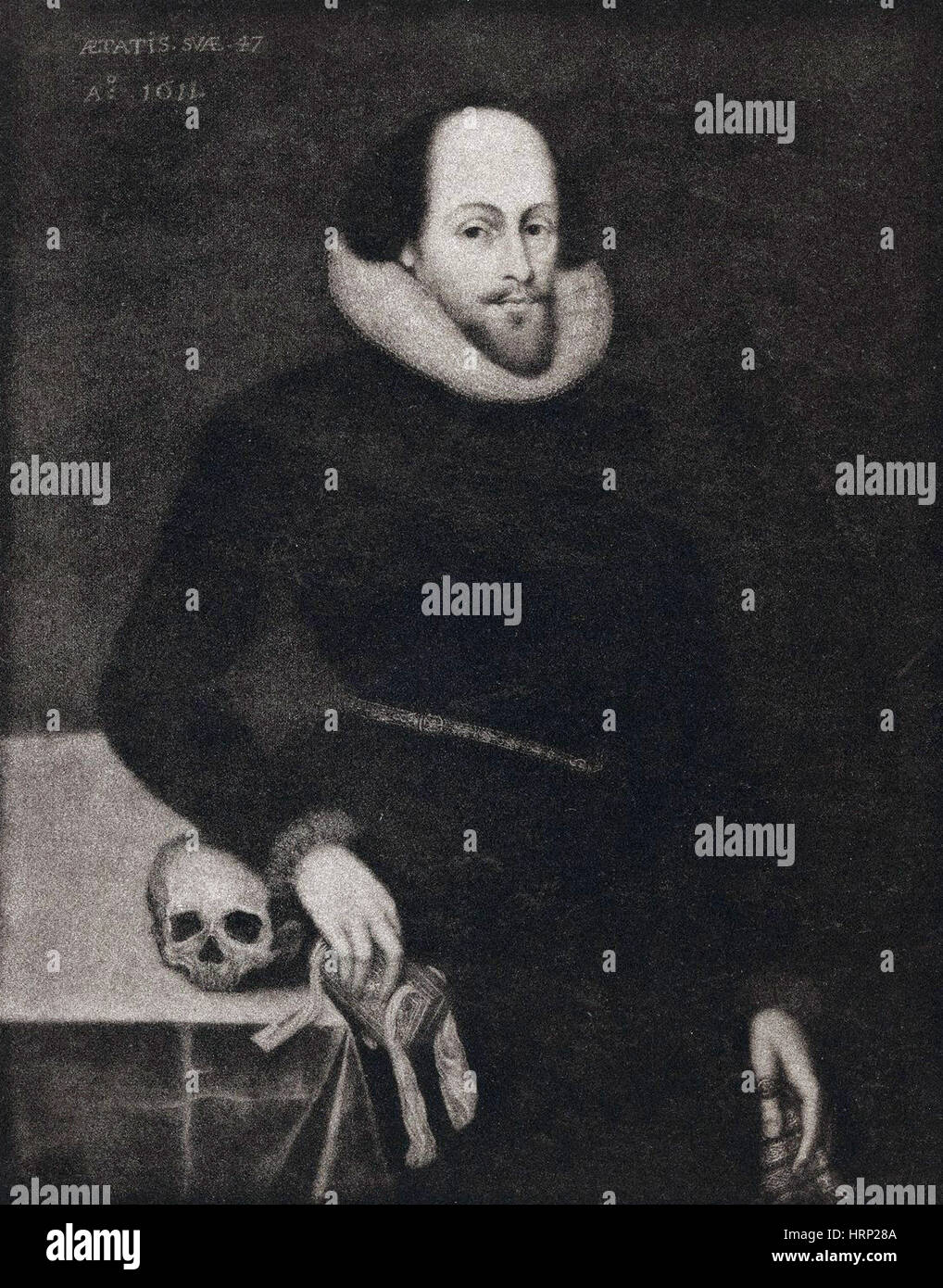 William Shakespeare, English Playwright Stock Photo