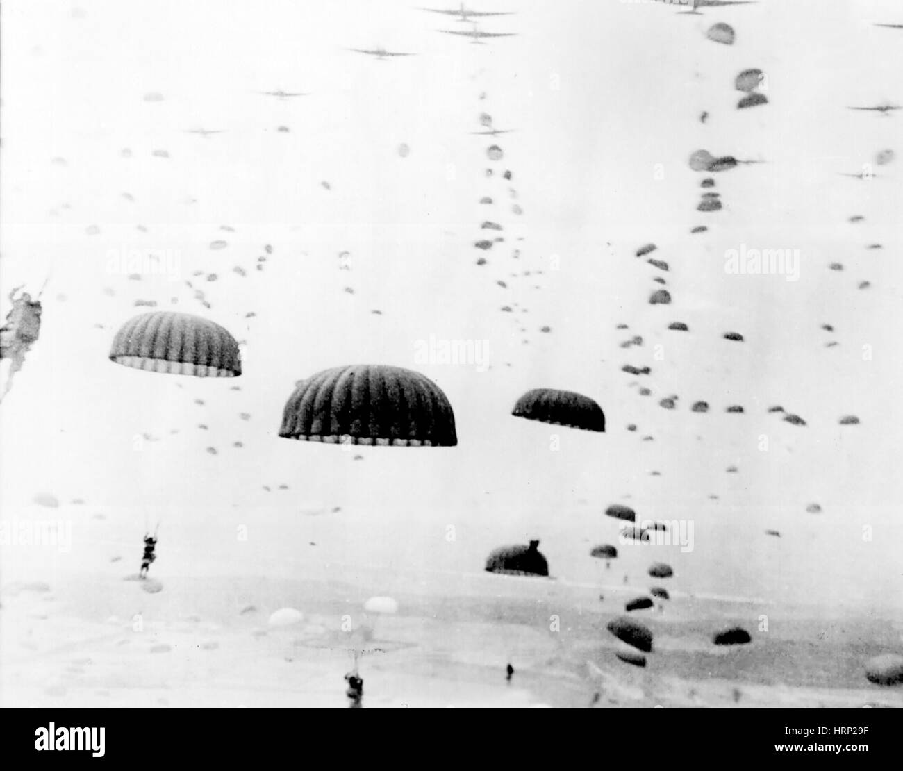Paratroopers, Operation Market Garden, 1944 Stock Photo