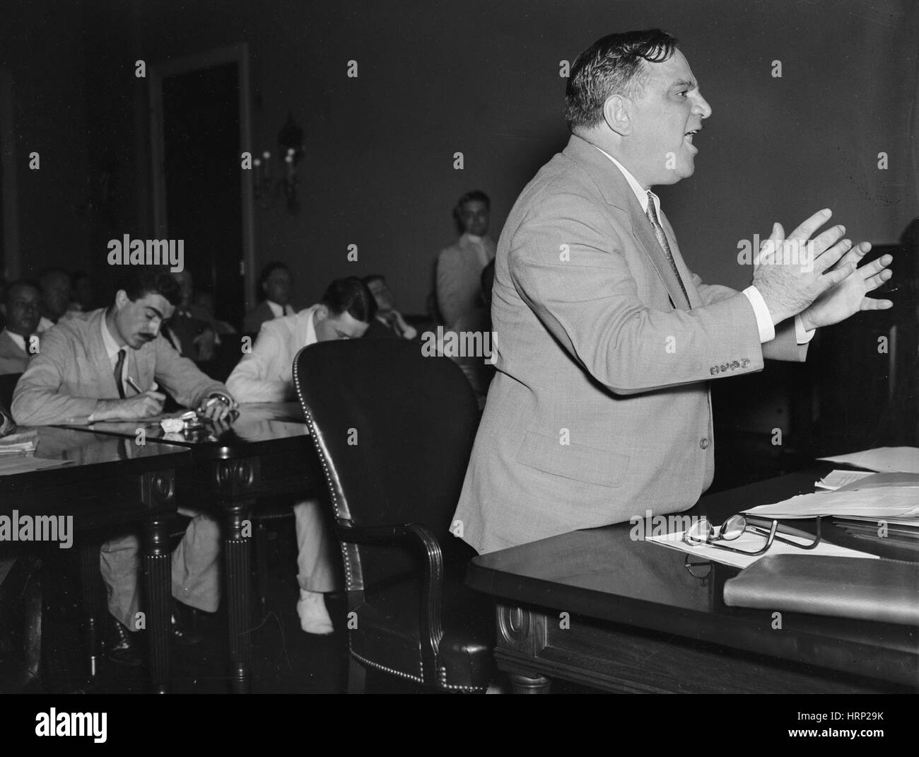 Fiorello La Guardia, American Politician Stock Photo