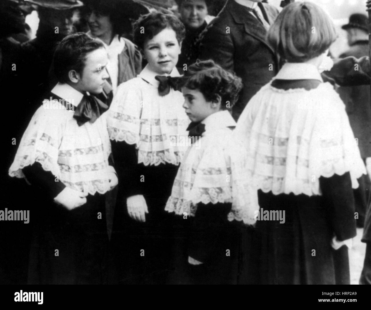 Choirboys, 20th Century Stock Photo