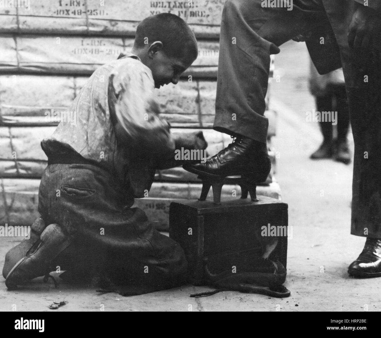 shoeshine boy