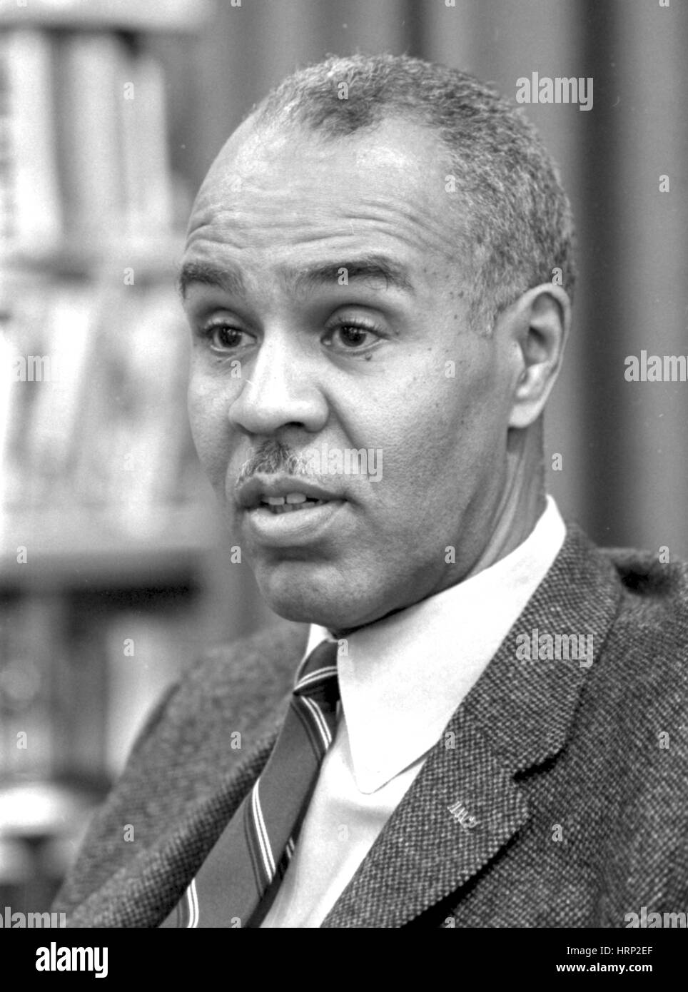 Roy Wilkins, American Civil Rights Leader Stock Photo